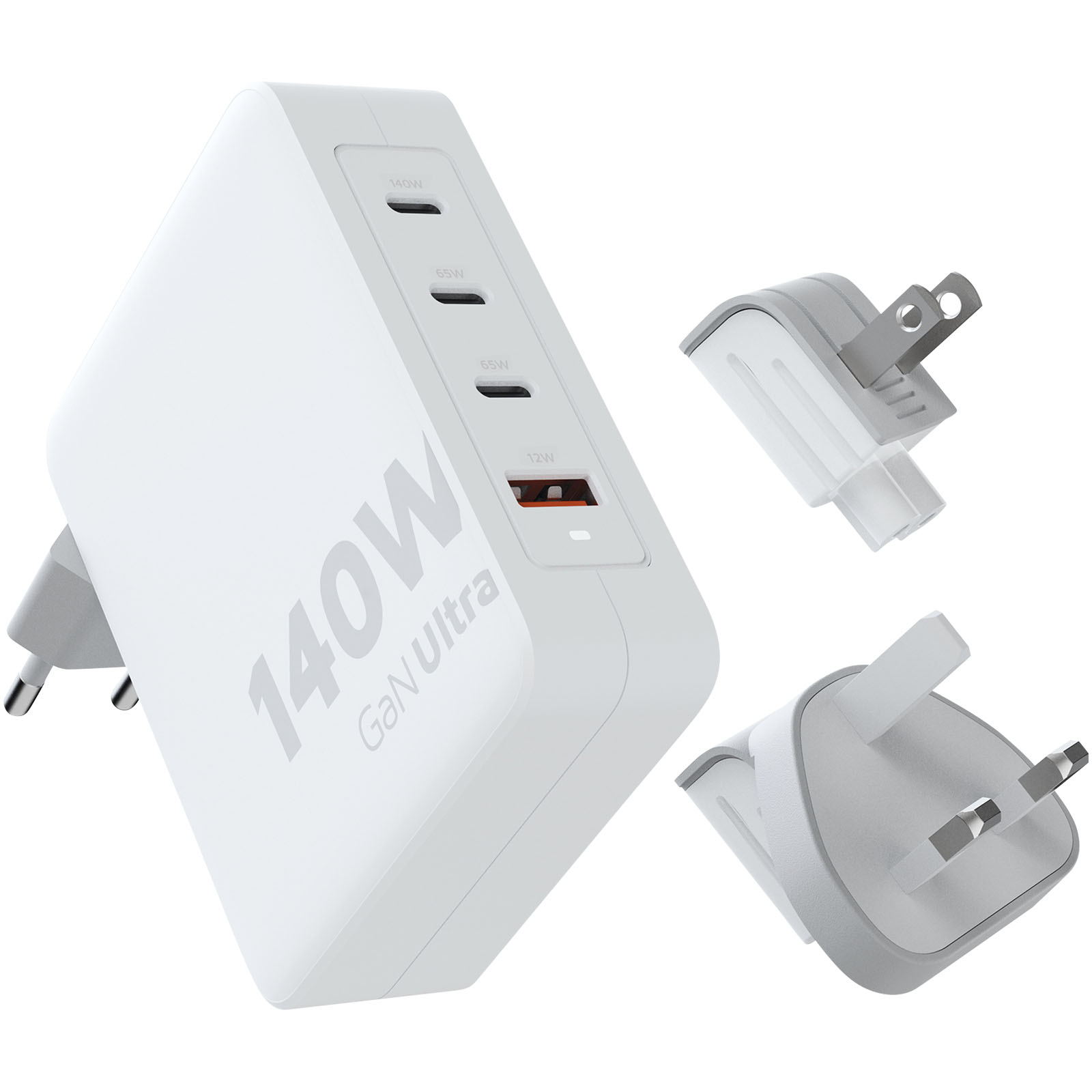 Advertising Chargers - Xtorm XVC2140 GaN Ultra 140W travel charger with 240W USB-C PD cable