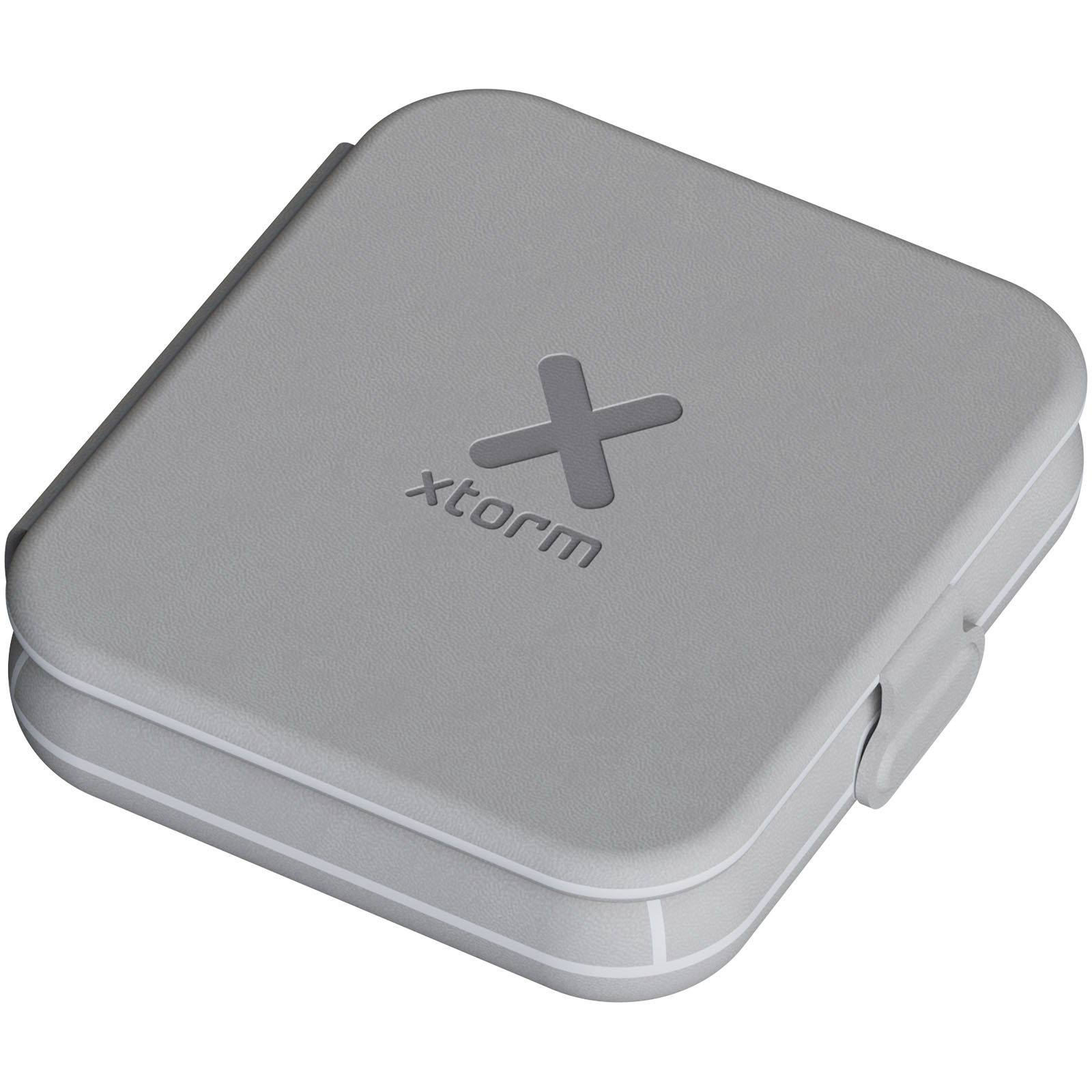 Chargeurs sans fil publicitaires - Chargeur de voyage Xtorm XWF21 sans fil 2-en-1 pliable de 15 W - 0