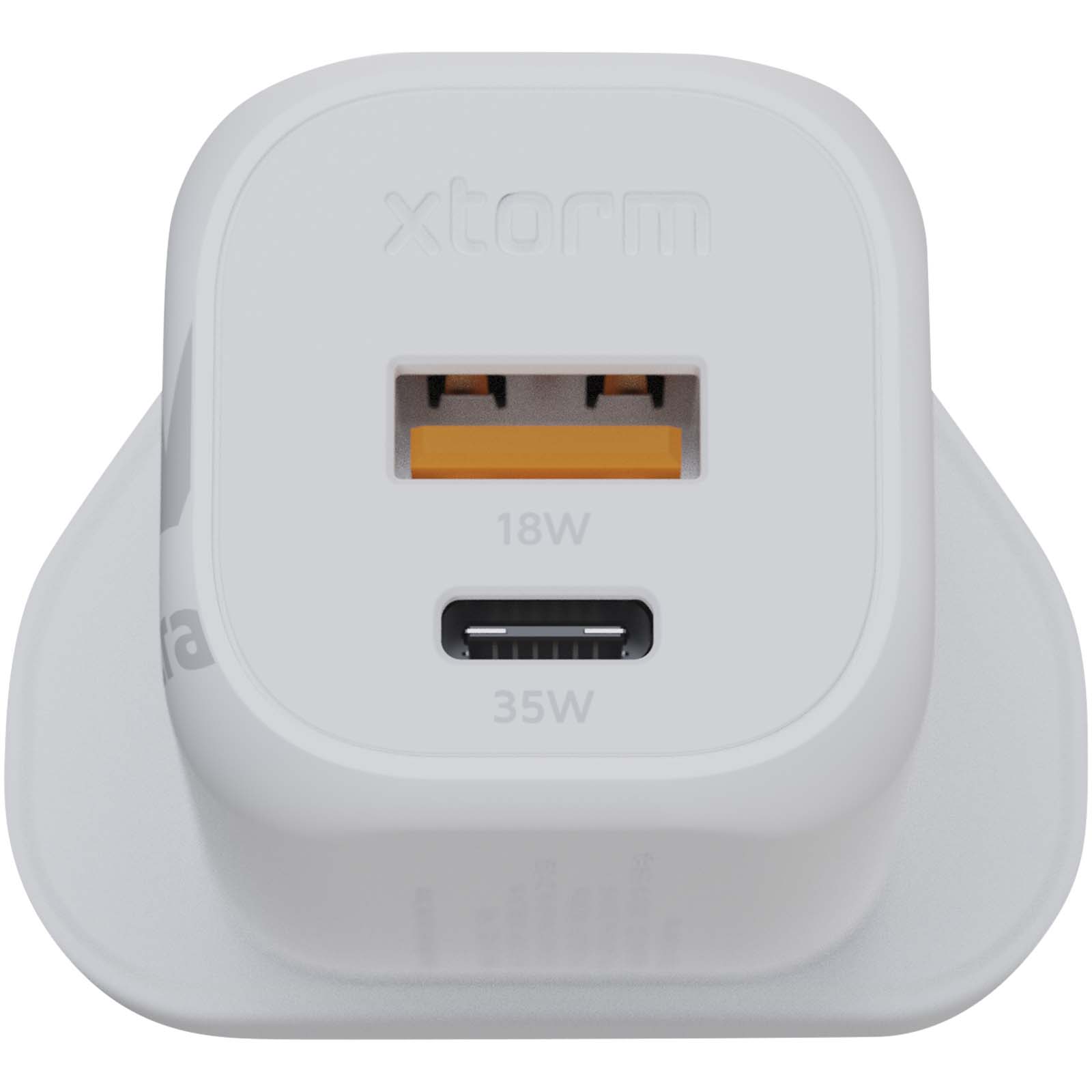 Advertising Chargers - Xtorm XEC035 GaN² Ultra 35W wall charger - UK plug - 2