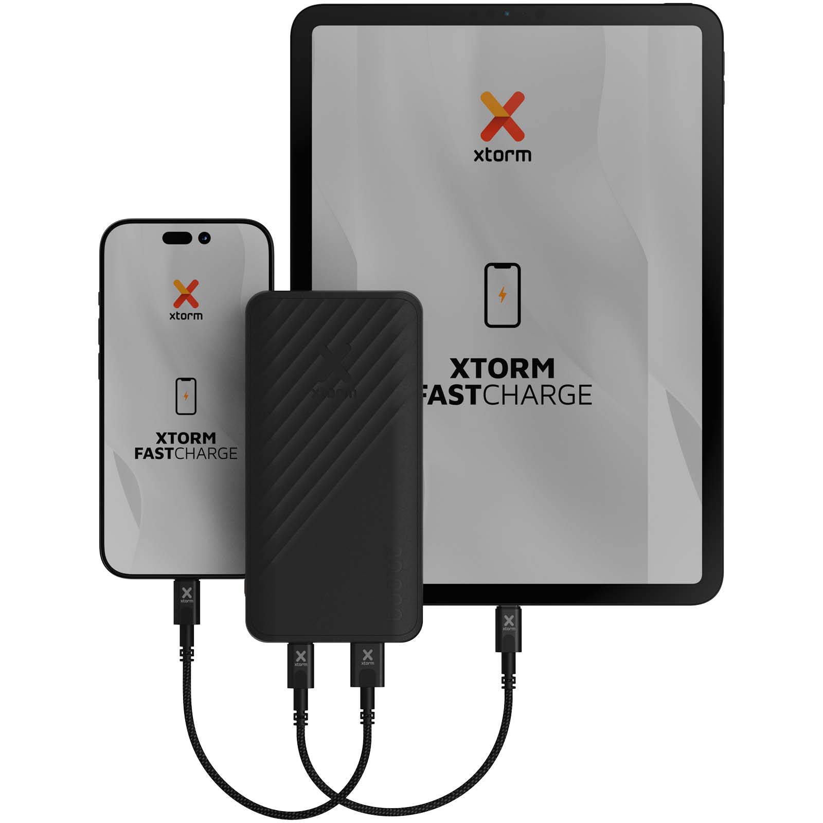 Batteries externes publicitaires - Batterie de secours à charge rapide Xtorm XG220 Go2 de 15 W et 20 000 mAh  - 5