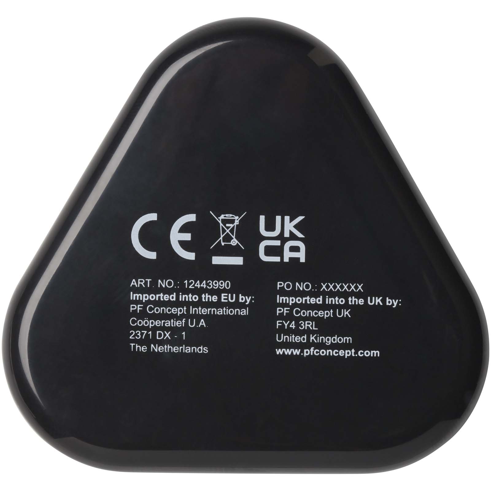 Écouteurs publicitaires -  Écouteurs Rebel avec étui de rangement en plastique recyclé - 2