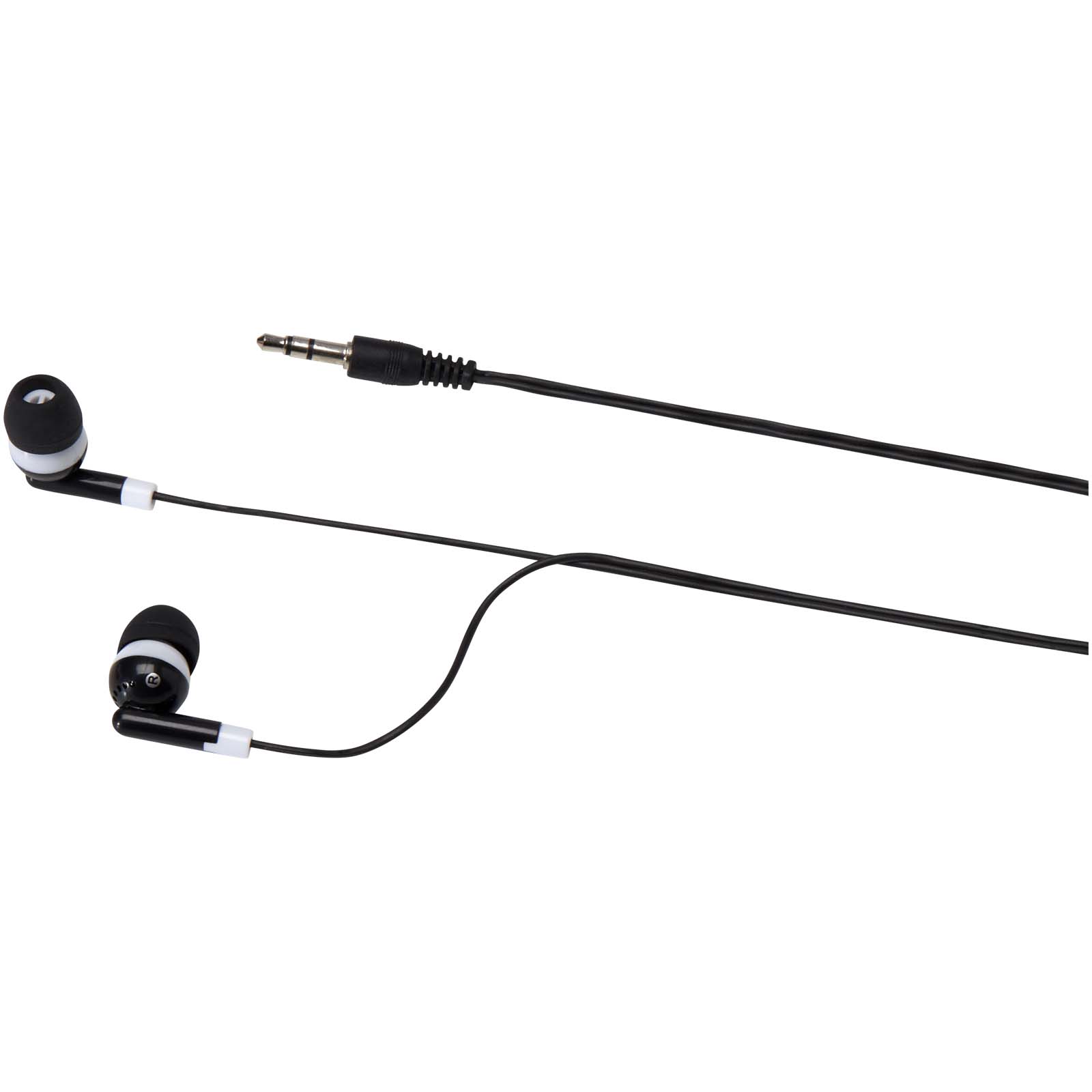 Écouteurs publicitaires -  Écouteurs Rebel avec étui de rangement en plastique recyclé - 4