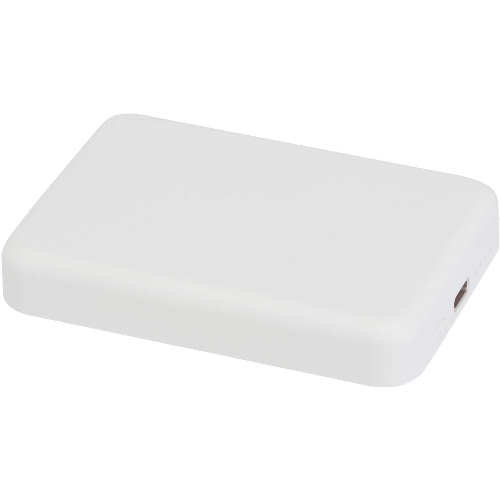 Advertising Powerbanks - Acrab 5000 mAh 15W magnetic wireless power bank with 20W PD - made from recycled plastic - 4