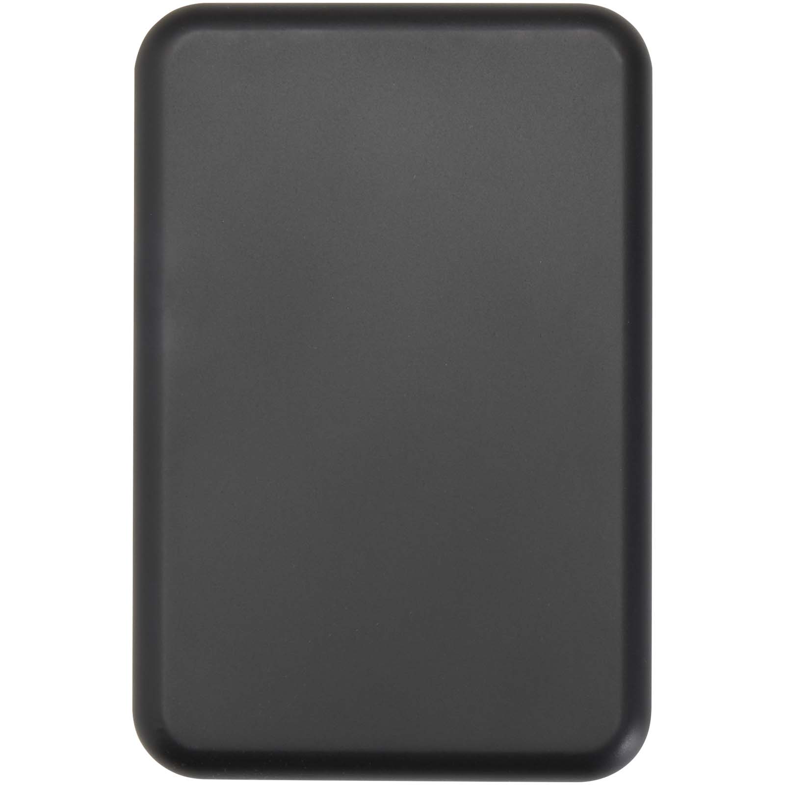 Batteries externes publicitaires - Batterie de secours Acrab magnétique sans fil de 5 000 mAh et 15 W avec PD de 20 W - fabriquée en plastique recyclé - 2