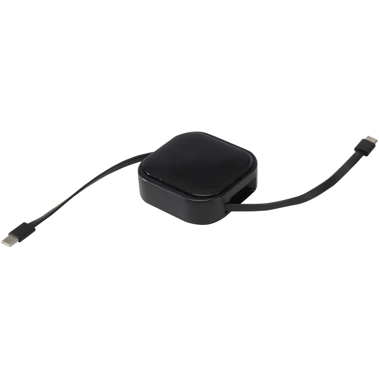 Câbles publicitaires - Câble rétractable 5 en 1 Gloas en matériaux recyclés pour synchronisation de données et charge rapide de 100 W avec kit d’outils pour smartphone - 4