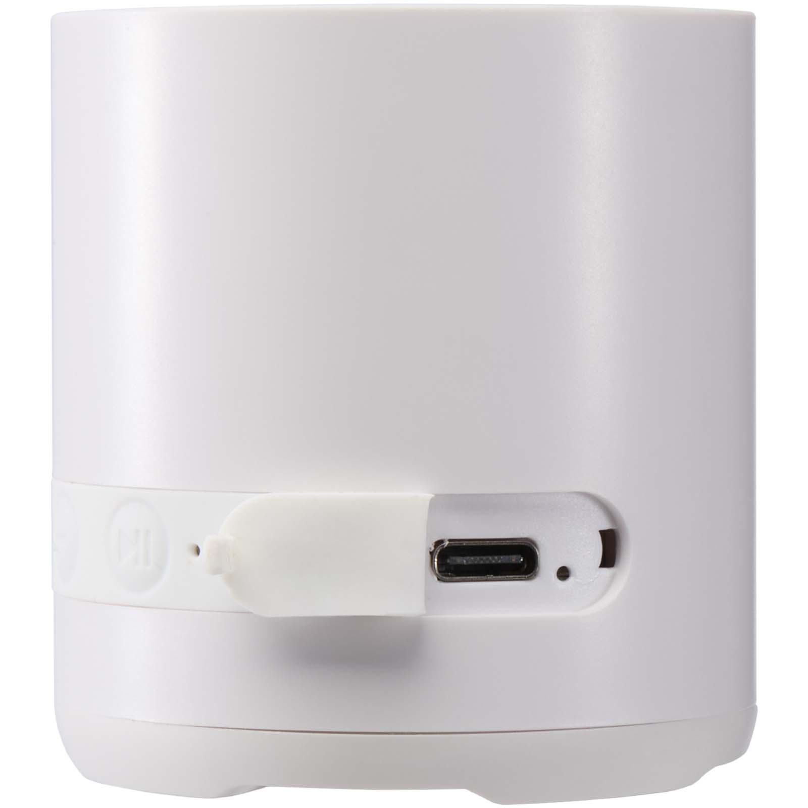 Advertising Speakers - Hunor 3W recycled plastic wireless speaker - 6