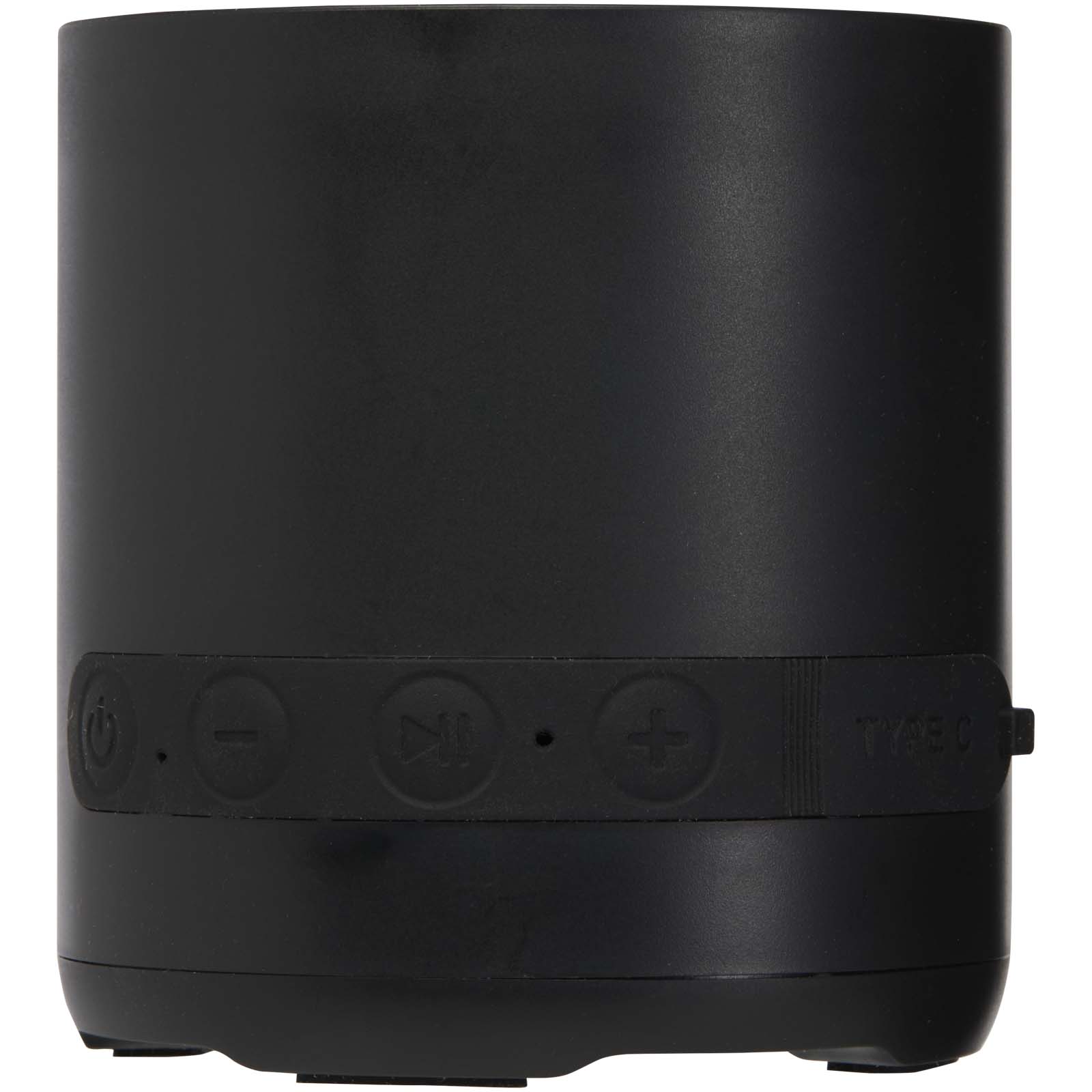 Enceintes publicitaires - Haut-parleur Hunor sans fil de 3 W en plastique recyclé - 2