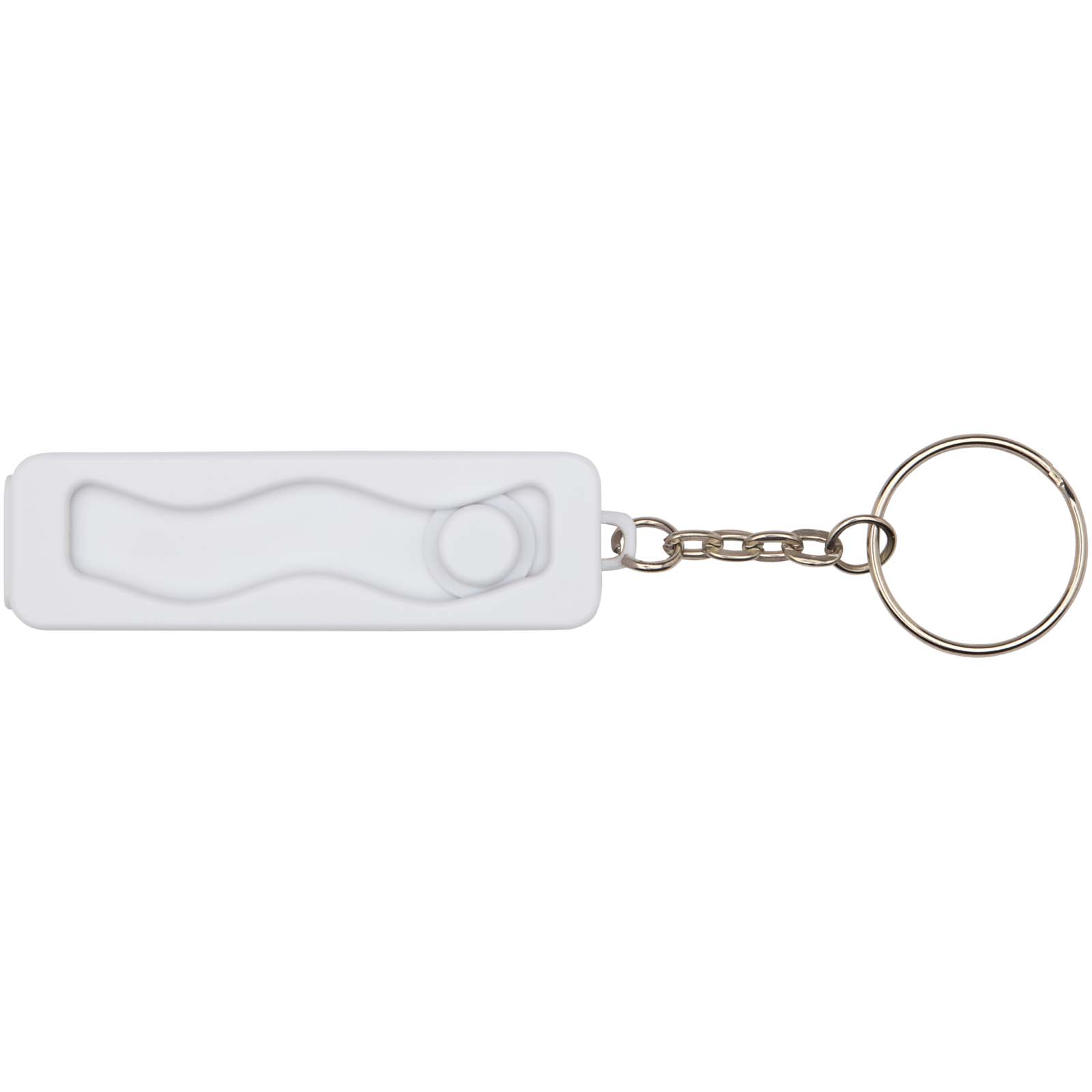 Supports publicitaires - Support de téléphone Aggia avec jouet fidget en plastique recyclé - 1