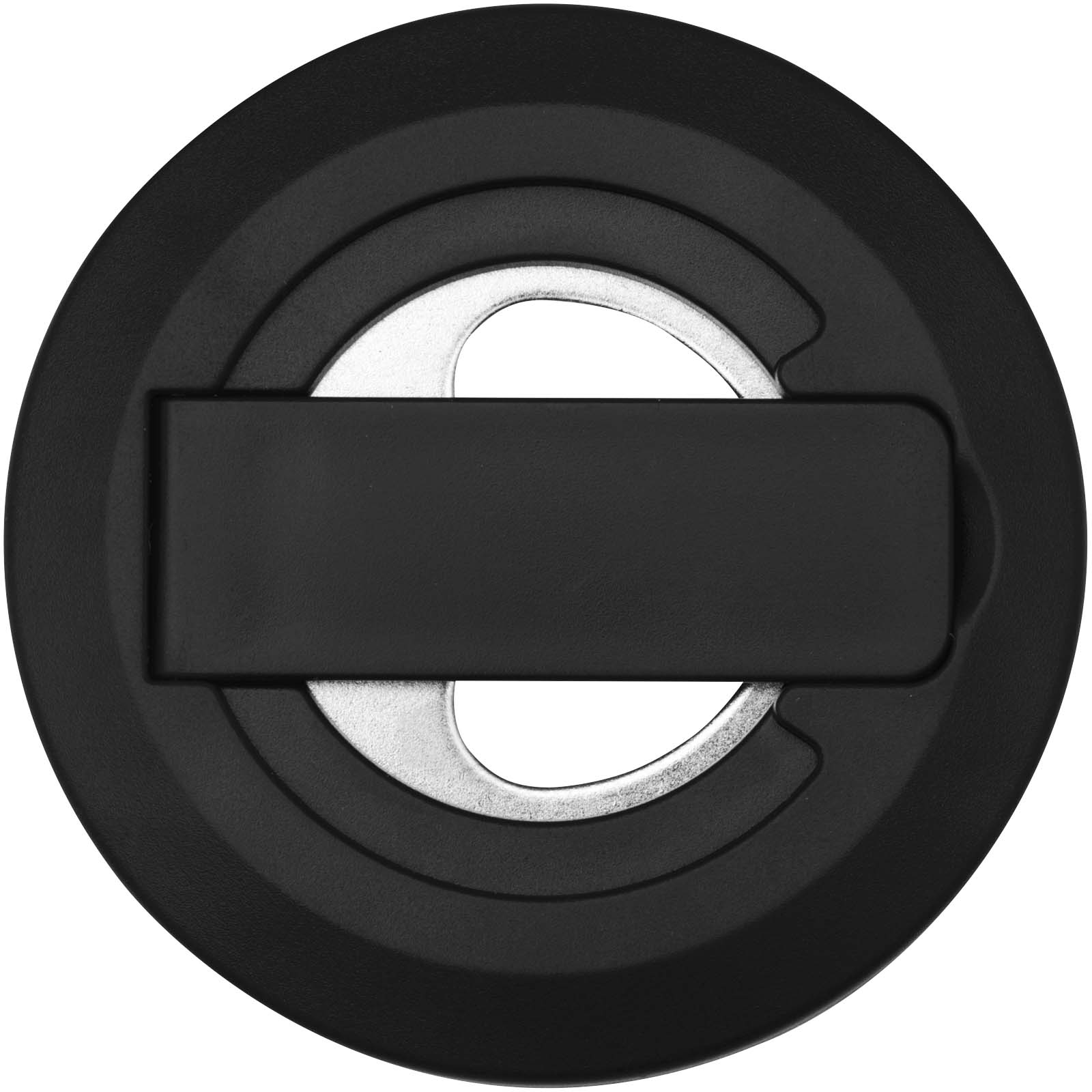 Supports publicitaires - Support de téléphone magnétique Ain en plastique recyclé avec décapsuleur  - 1