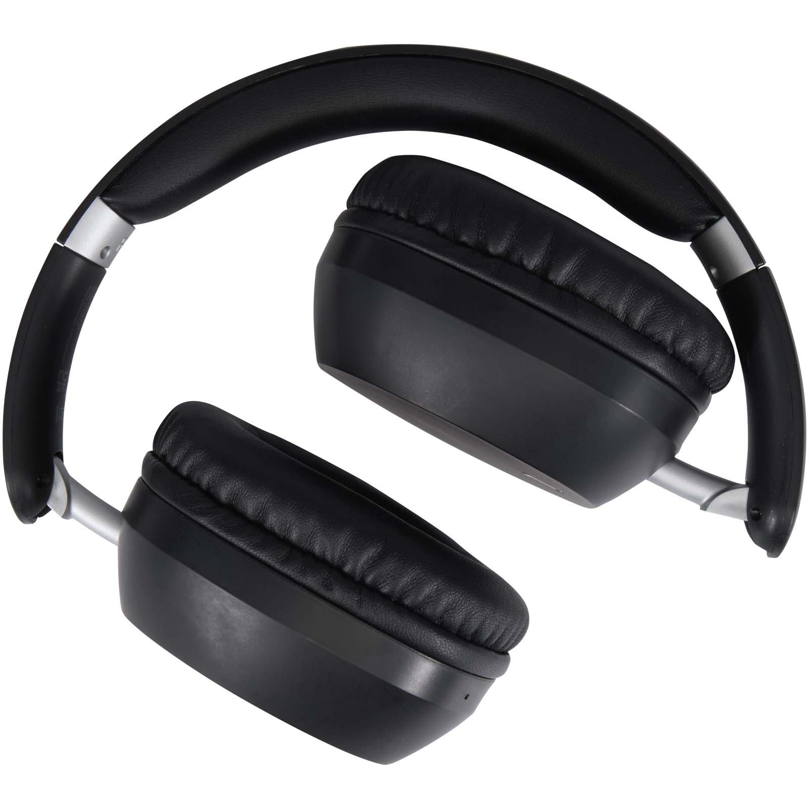 Casques publicitaires - Casque supra-auriculaire Hoggar pliable ANC et ENC en plastique recyclé - 3