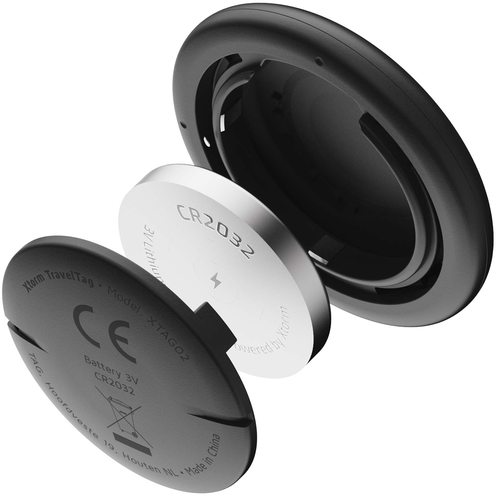 Gadgets publicitaires - Ensemble de 3 balises de voyage résistantes à l’eau Xtorm XTAG2GA - 6