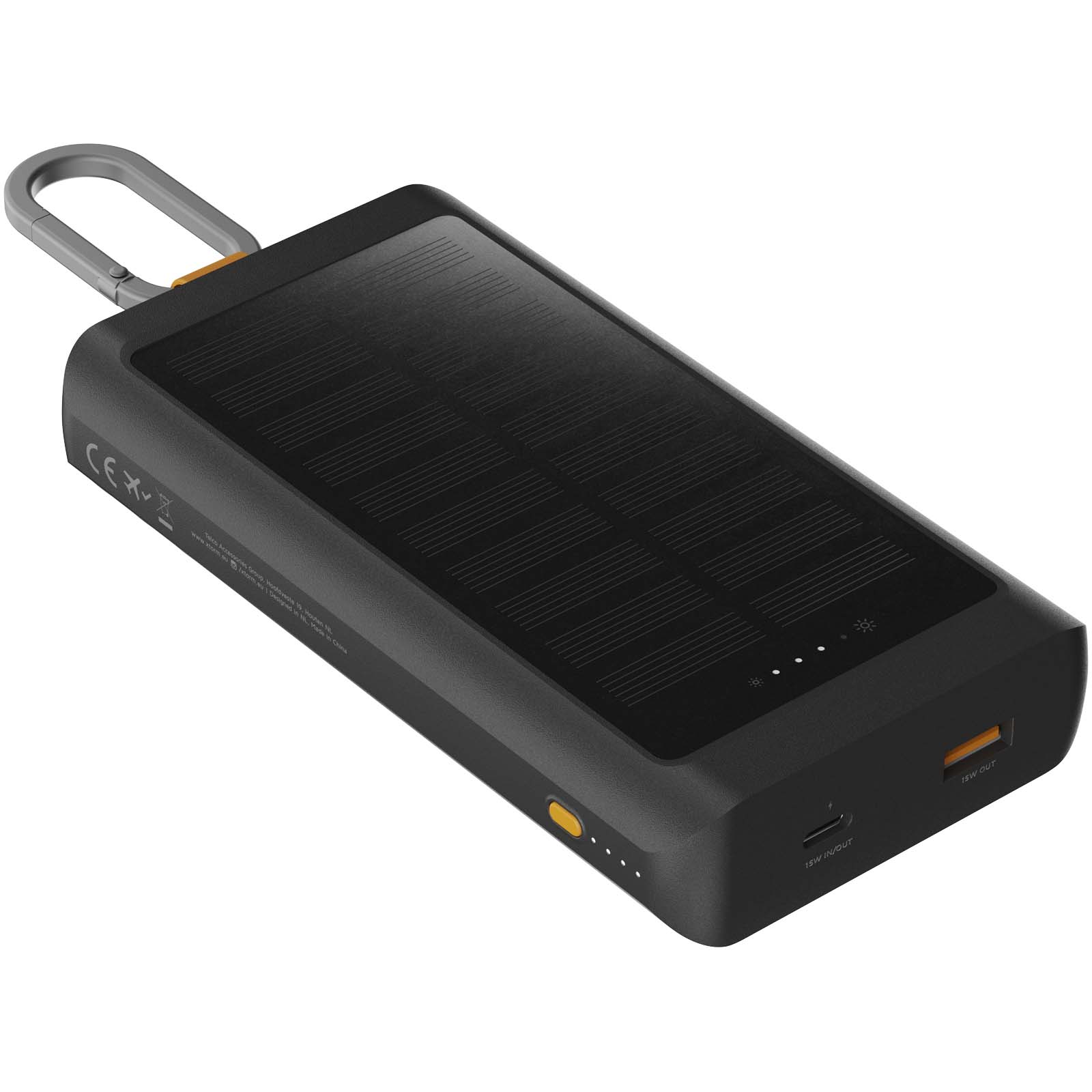 Batterie de secours solaire Xtorm XG2S101 Go2 de 10 000 mAh et 15 W avec éclairage 