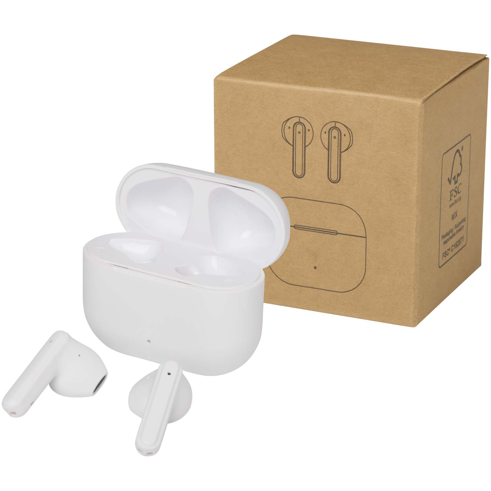 Écouteurs - Oreillette Bluetooth® True Wireless Altais sans fil en plastique recyclé