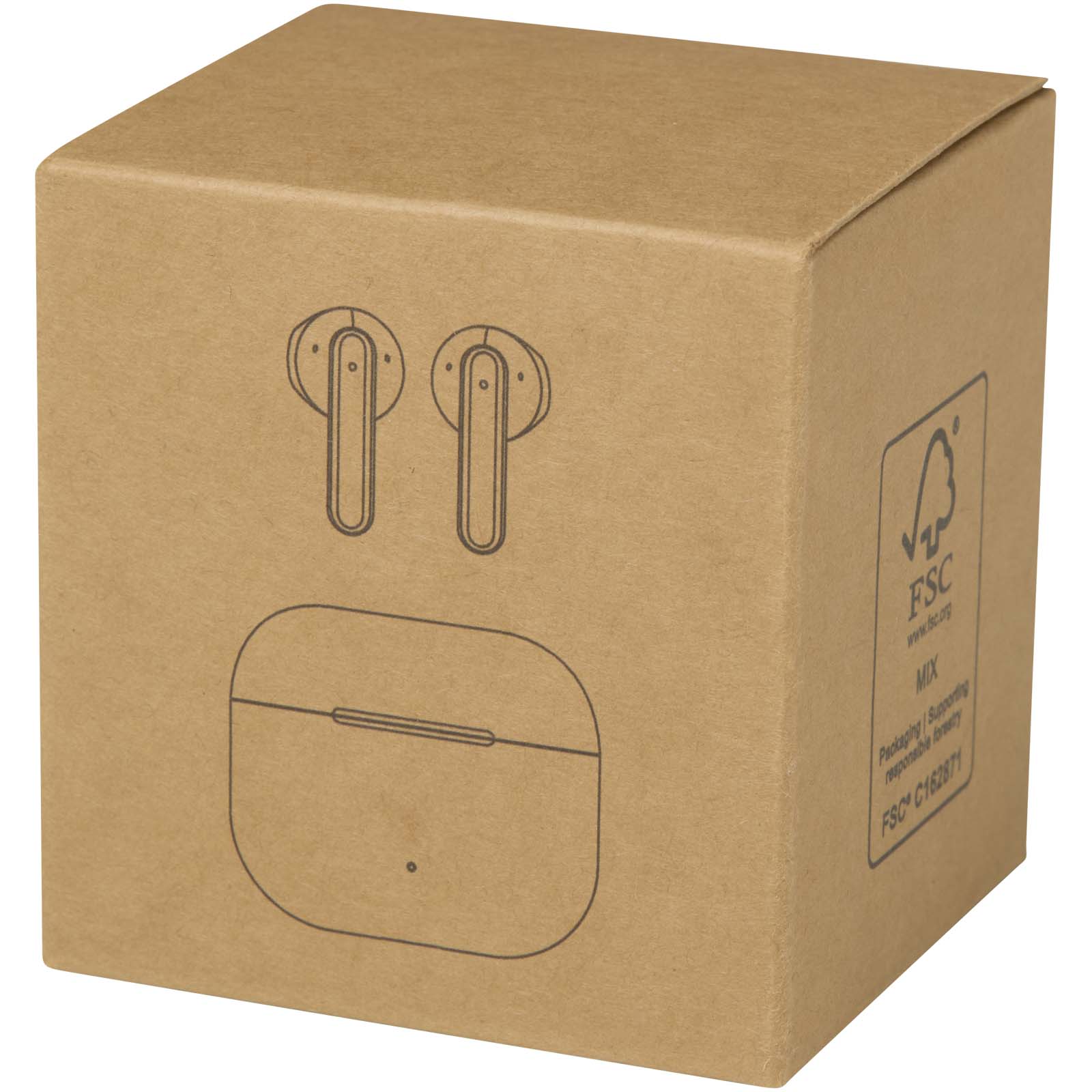 Écouteurs publicitaires - Oreillette Bluetooth® True Wireless Altais sans fil en plastique recyclé - 1