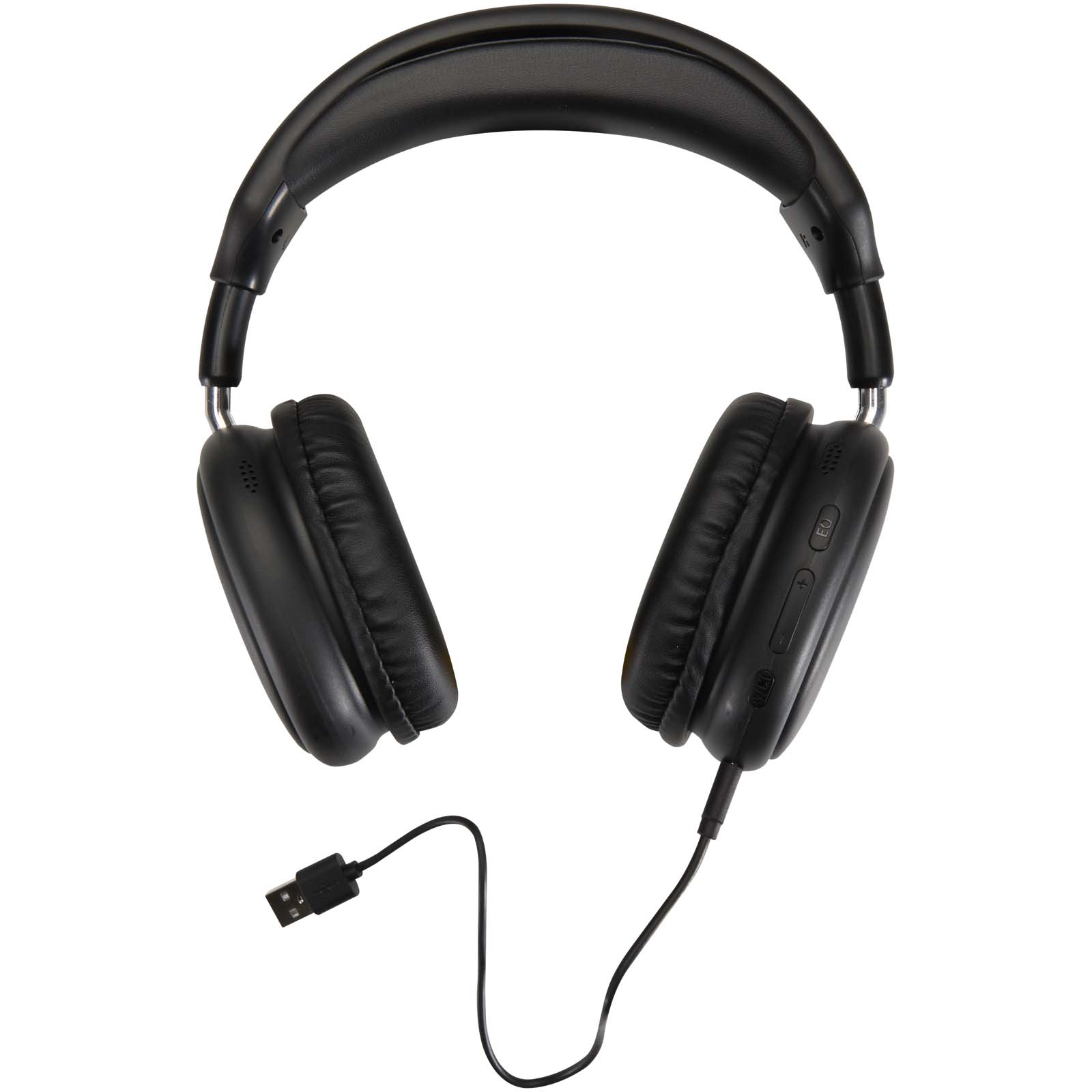 Advertising Headphones - Alzir recycled plastic over-ear wireless Bluetooth headset - 3
