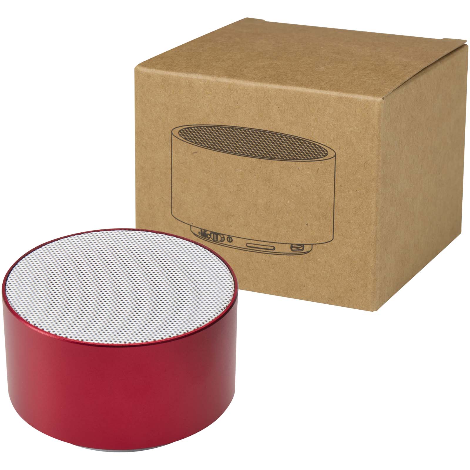 Enceintes publicitaires - Enceinte sans fil Bluetooth® Ankaa de 3 W en aluminium recyclé