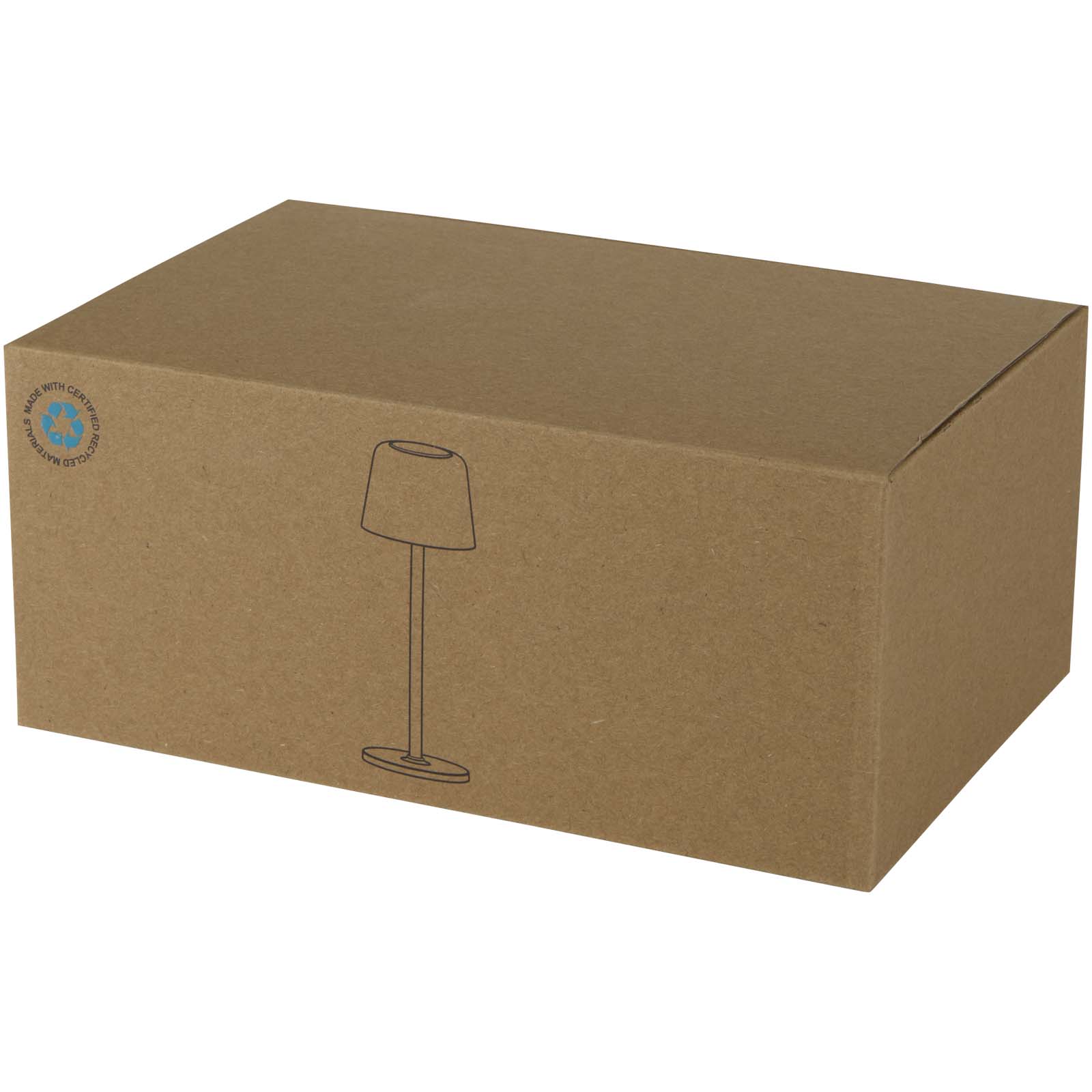 Accessoires pour la maison publicitaires - Lampe de table rechargeable et d’intensité réglable Alya avec 3 modes d’éclairage - 1