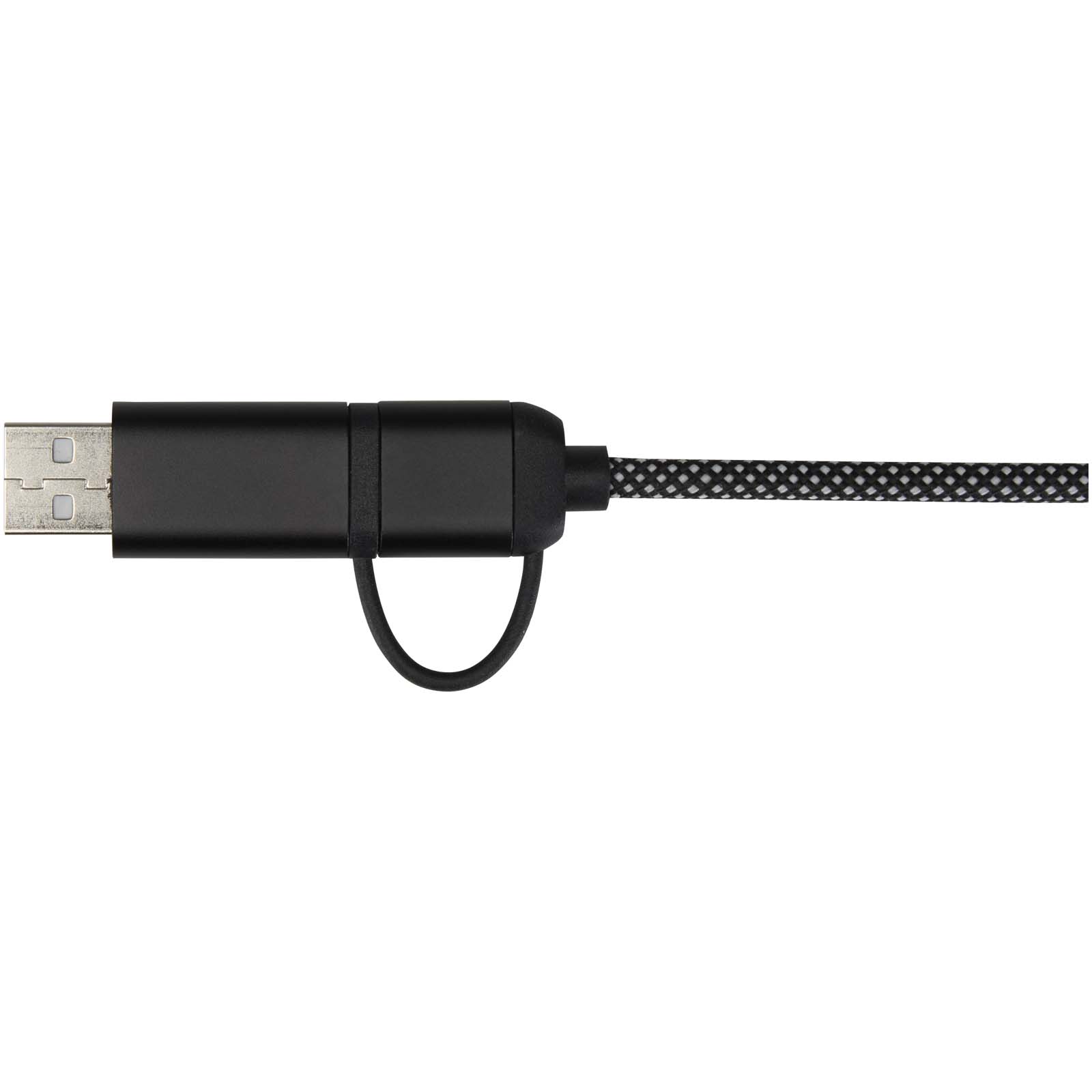Advertising Cables - SMART 65W 100 cm RCS certified magnetic 5-in-1 charging cable - 2