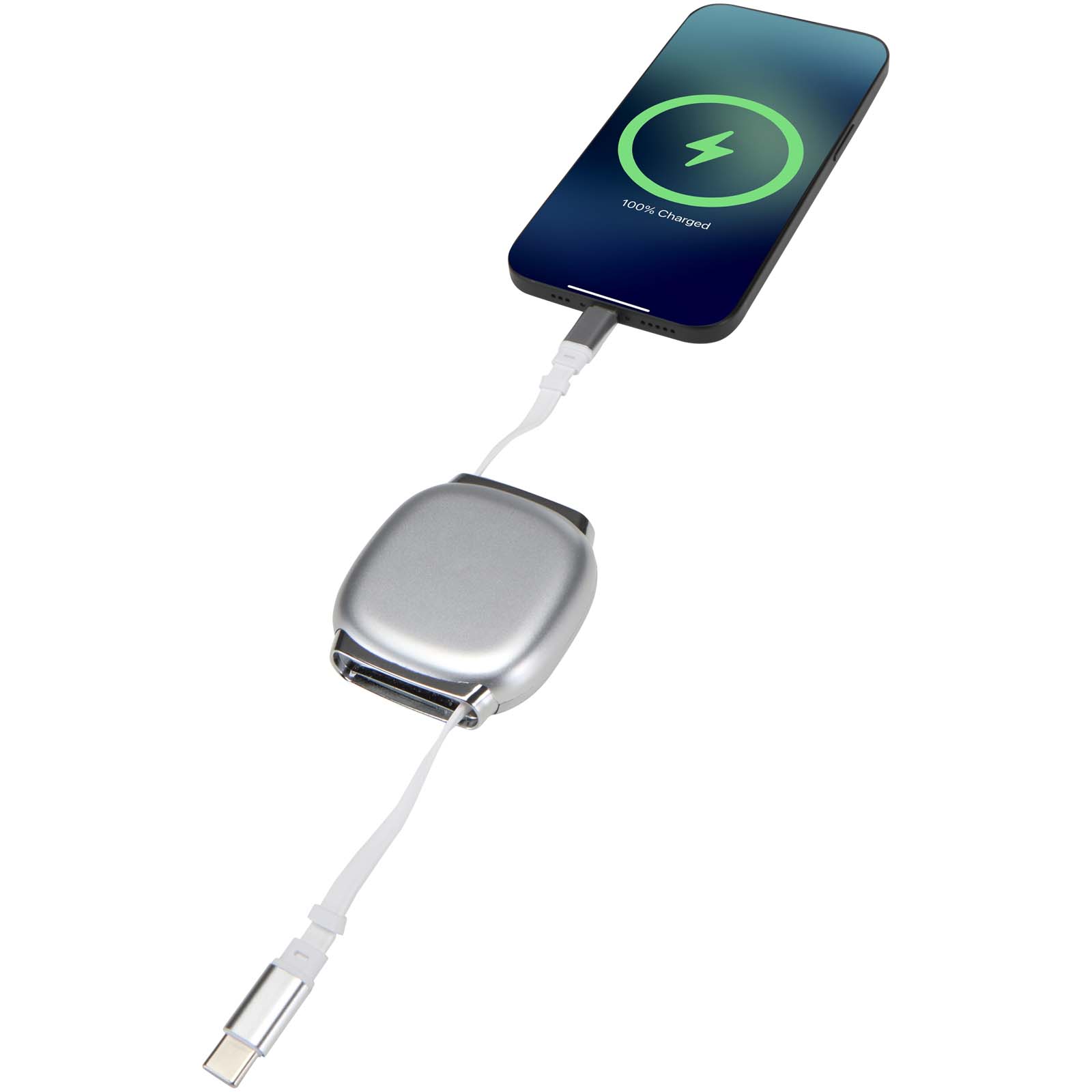 Advertising Cables - Alphard 100W recycled plastic retractable CarPlay cable PD charging cable - 5