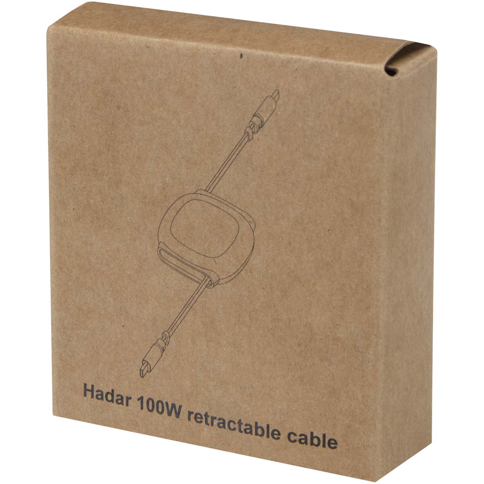 Advertising Cables - Alphard 100W recycled plastic retractable CarPlay cable PD charging cable - 1