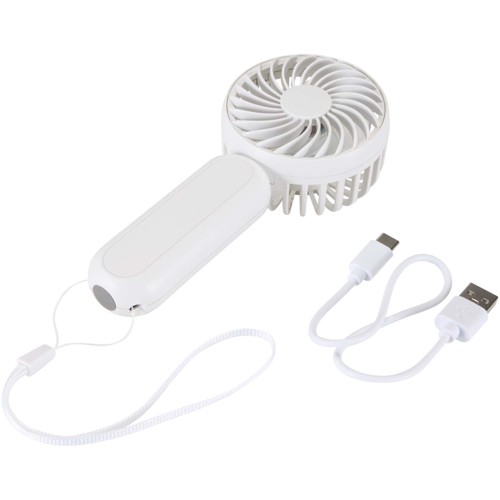 Advertising Outdoor Items - Aervia recycled plastic portable fan - 4