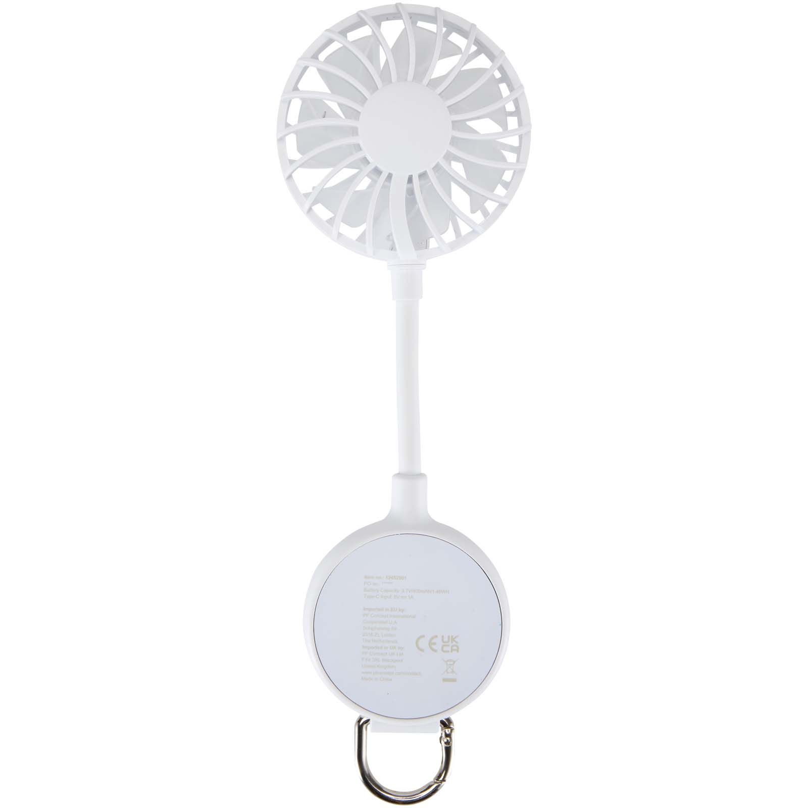 Advertising Outdoor Items - Ventio recycled plastic magnetic portable fan - 3