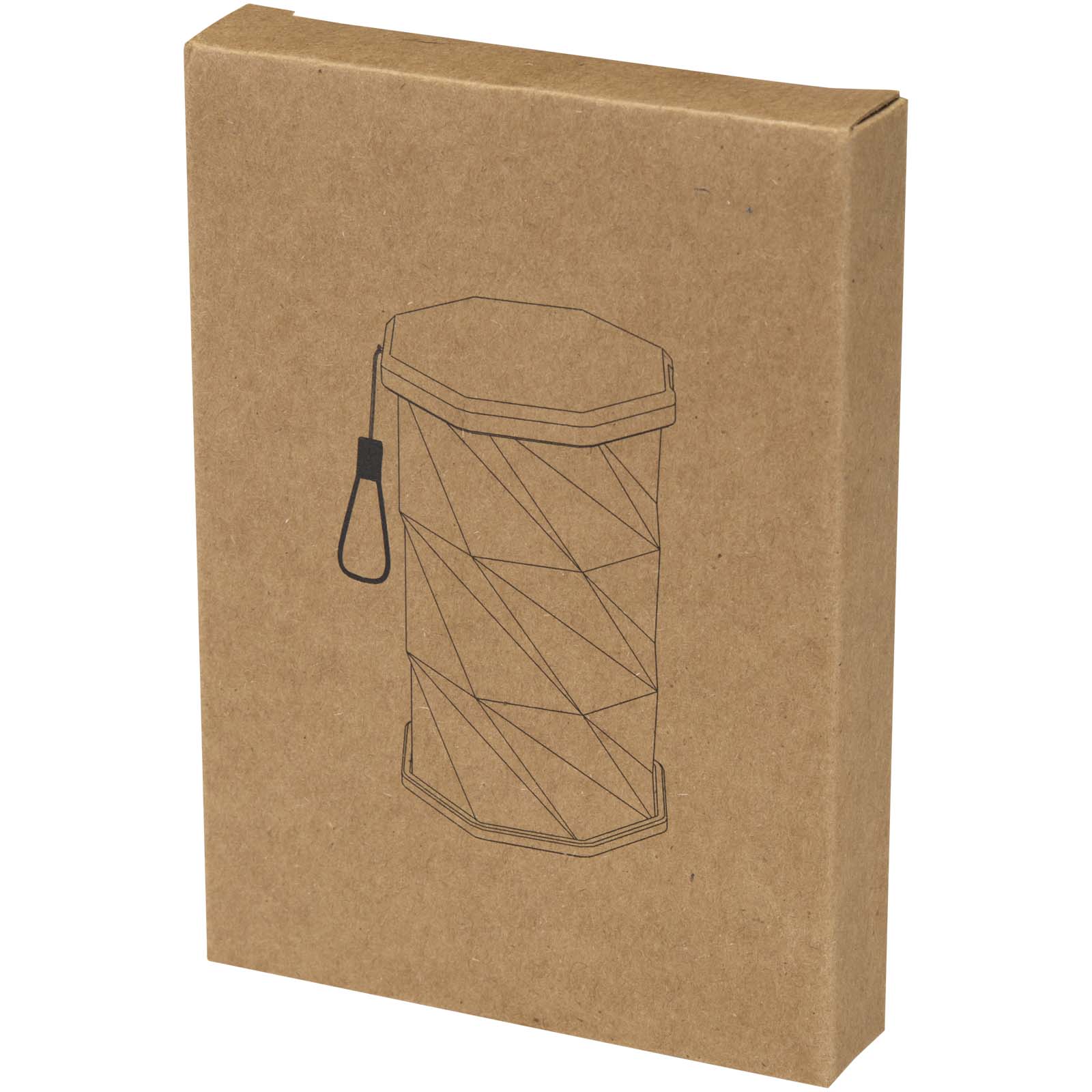 Accessoires pour la maison publicitaires - Lampe de table pliable Celestia en plastique recyclé - 1