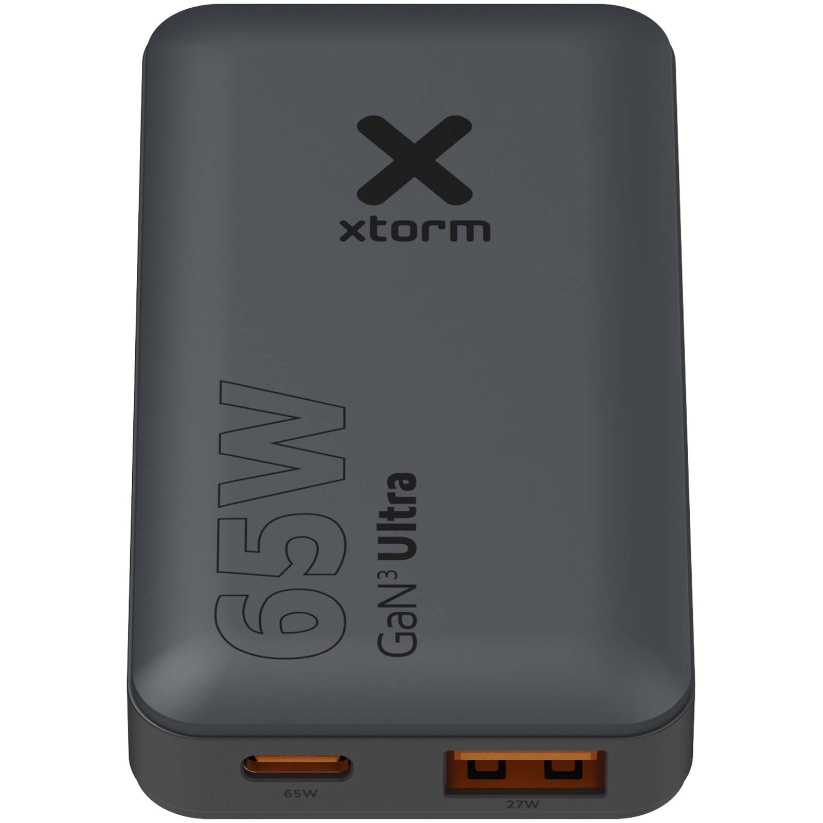 Advertising Chargers - Xtorm 65W fast travel charger with cable and travel case set