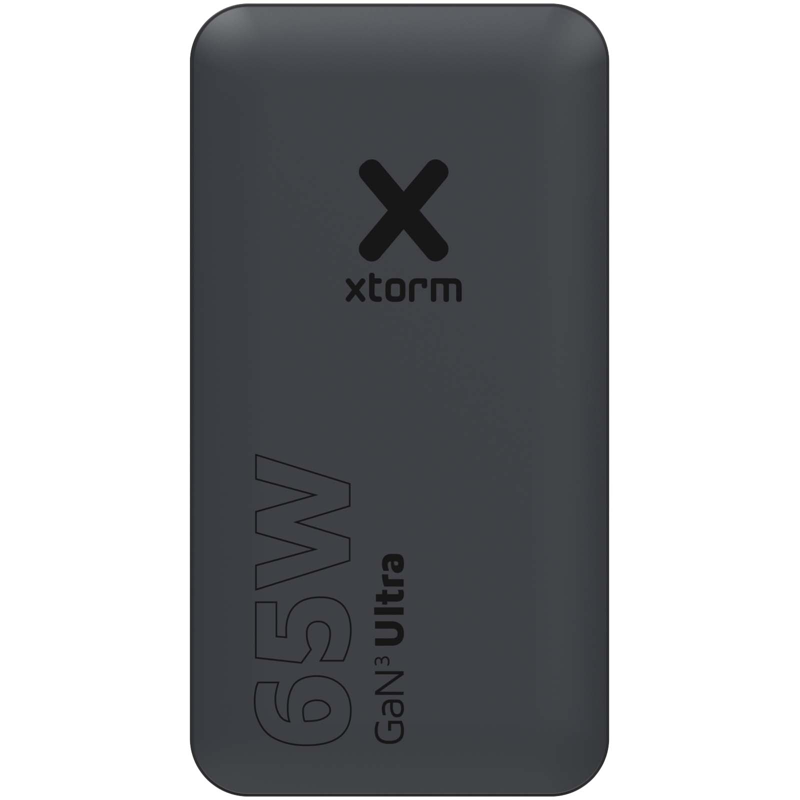 Advertising Chargers - Xtorm 65W fast travel charger with cable and travel case set - 1