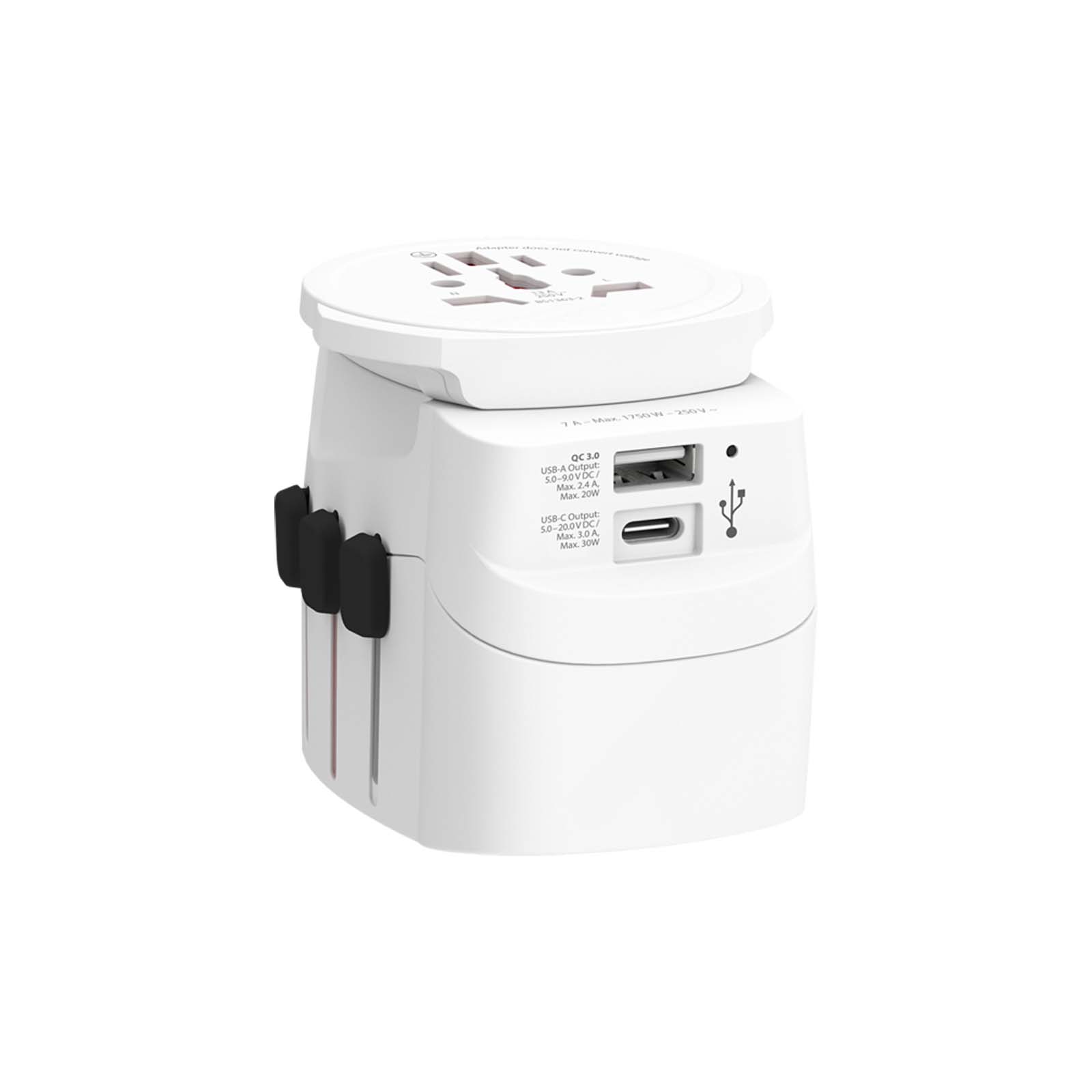 Advertising Travel Accessories - SKROSS® PRO Light USB AC30PD world adapter - 5