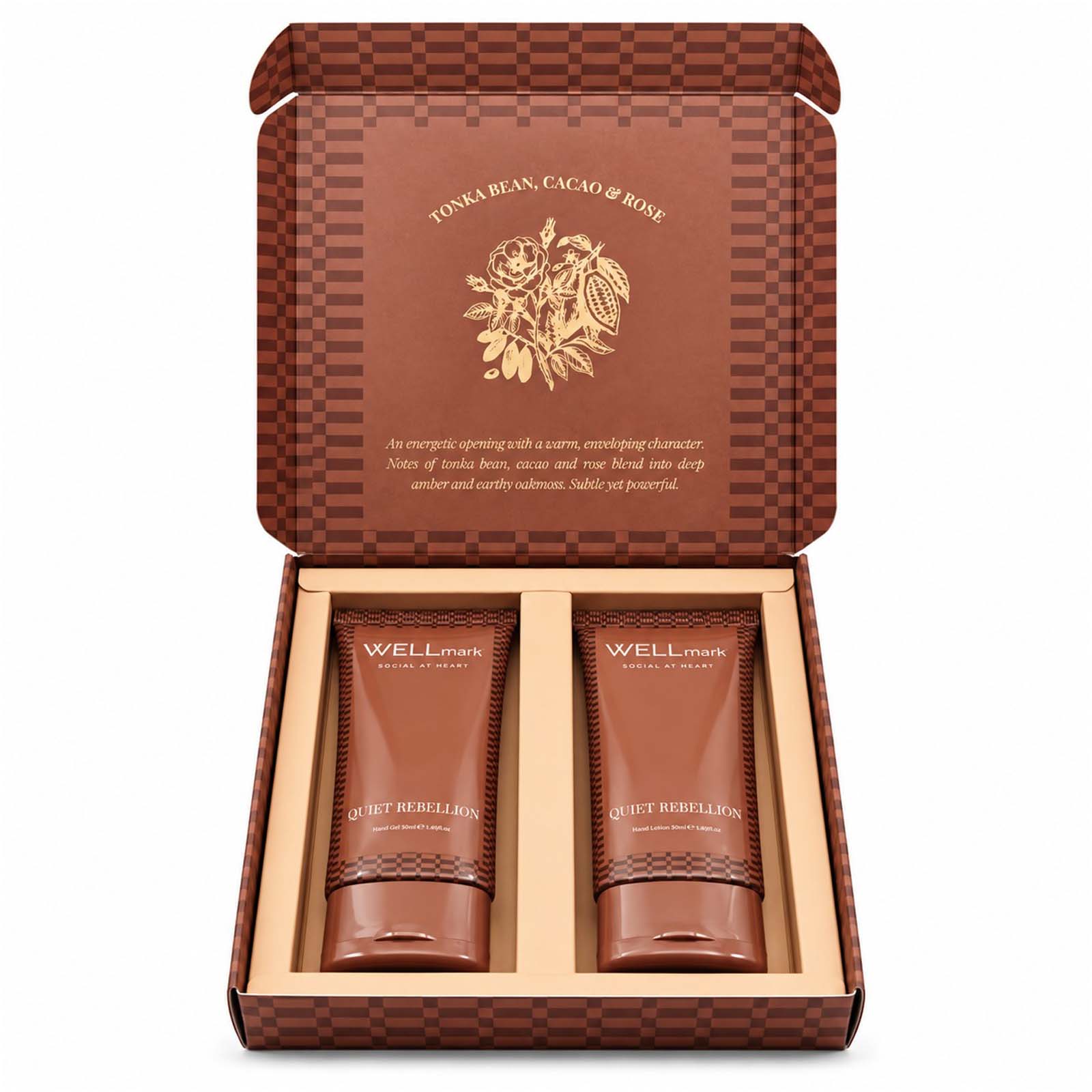 Hygiène personnelle publicitaires - Coffret cadeau Wellmark Quite Rebellion comprenant un savon pour les mains de 70 ml et une lotion pour les mains de 70 ml - 2