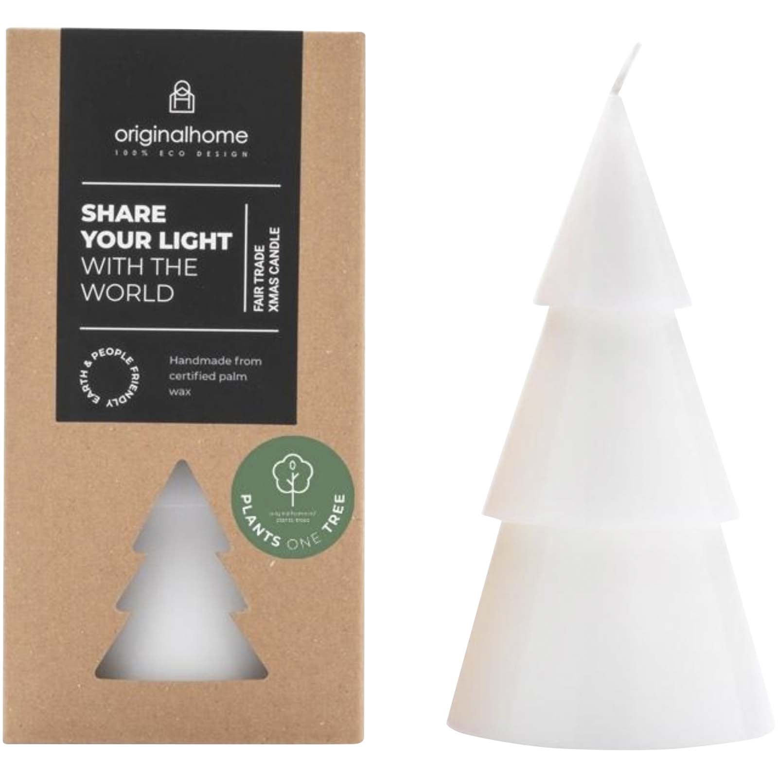 Accessoires pour la maison publicitaires - Bougie Originalhome grand format