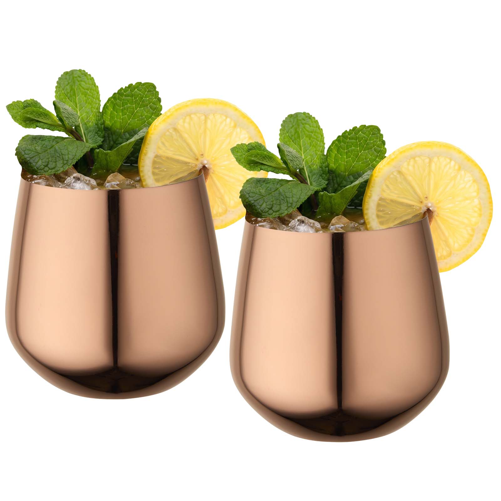 Advertising Kitchenware - Cascade 540 ml stainless steel cup set - 2