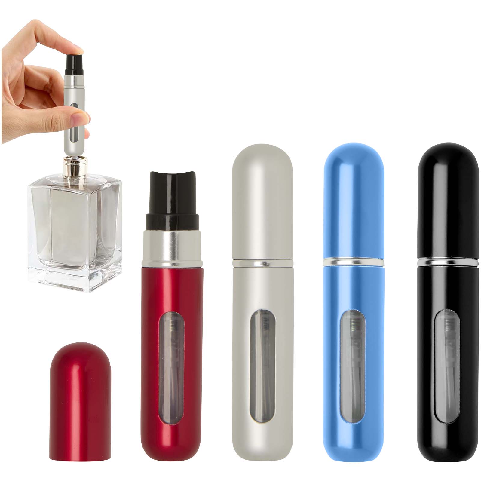 Hygiène personnelle publicitaires - Flacon de parfum portable Filla rechargeable de 5 ml - 3