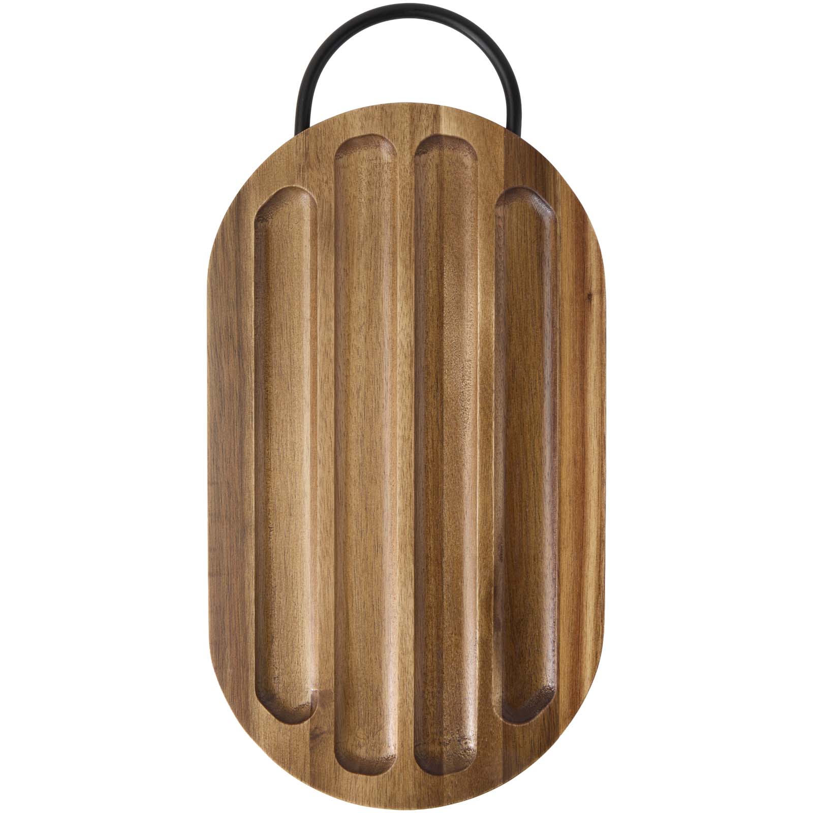 Advertising Cutting Boards - Prestige acacia wood chopping board with bread knife - 1