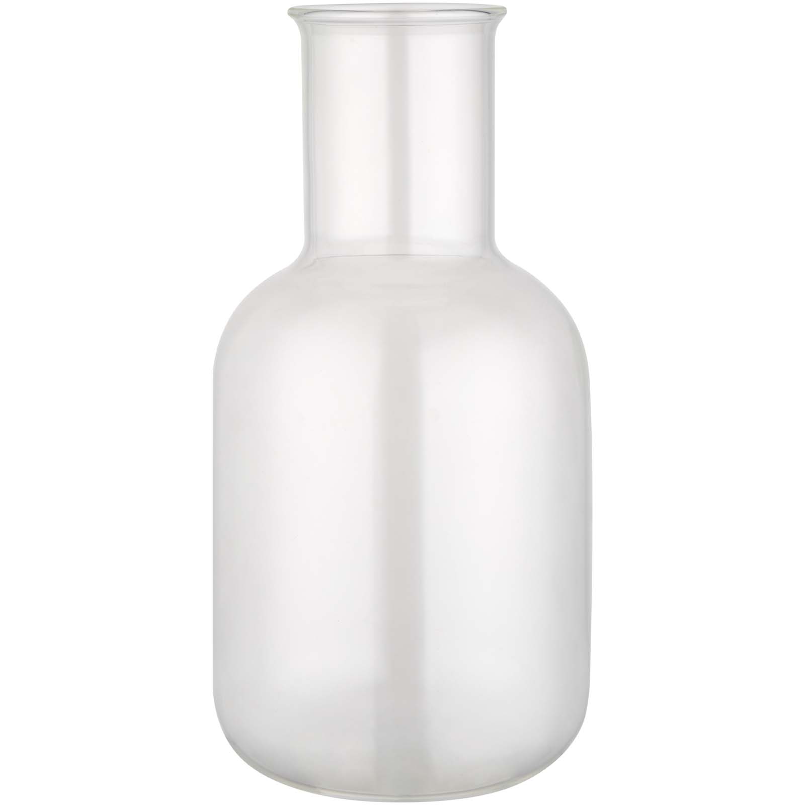 Verres et carafes publicitaires - Ensemble carafe et tasse en verre Amelie - 2