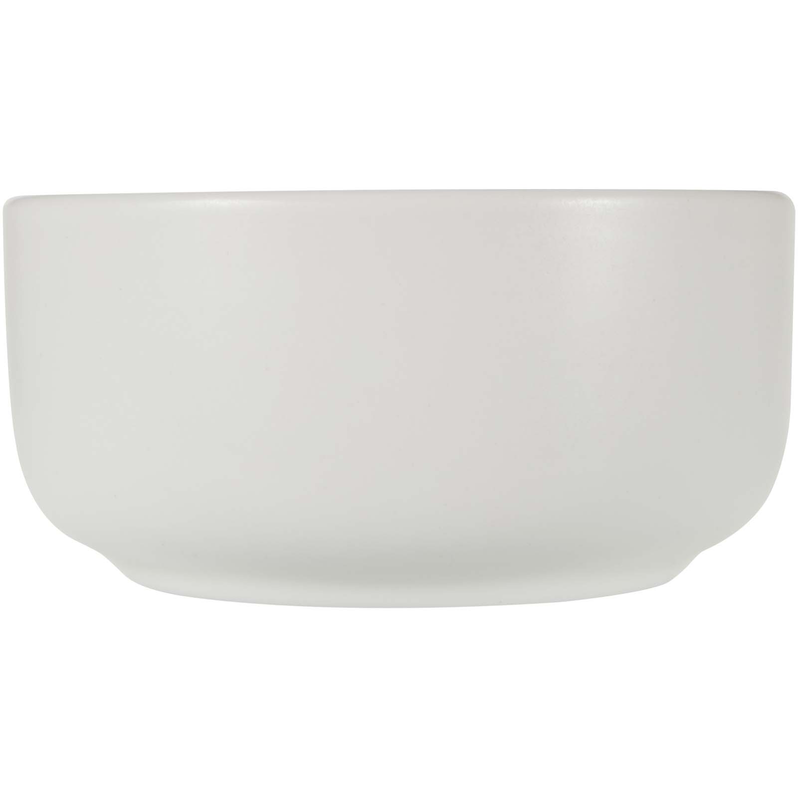 Planches à découper & ensembles de service publicitaires - Ensemble plateau en bois et bols de service en céramique Noa - 1