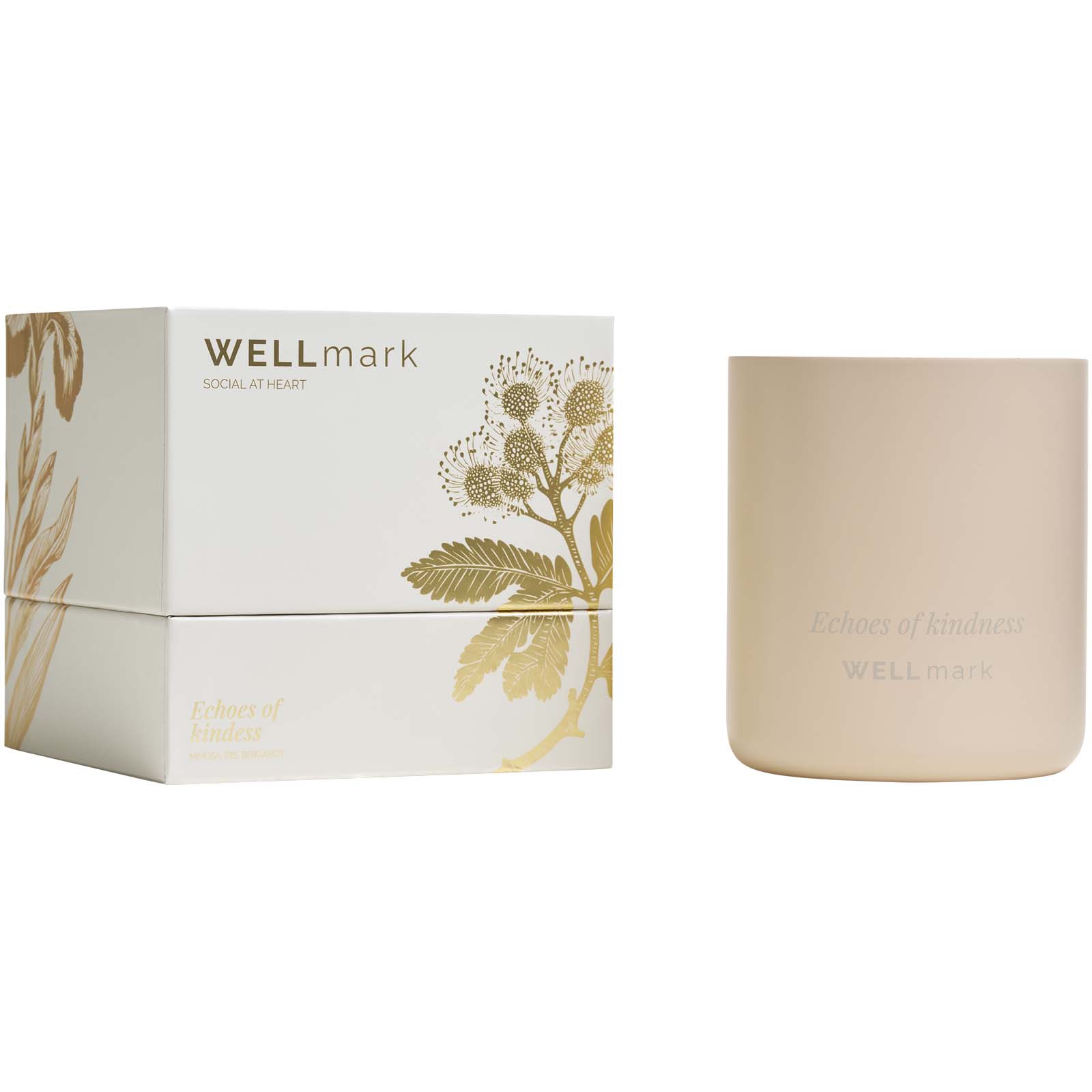 Accessoires pour la maison publicitaires - Bougie parfumée Wellmark - 3