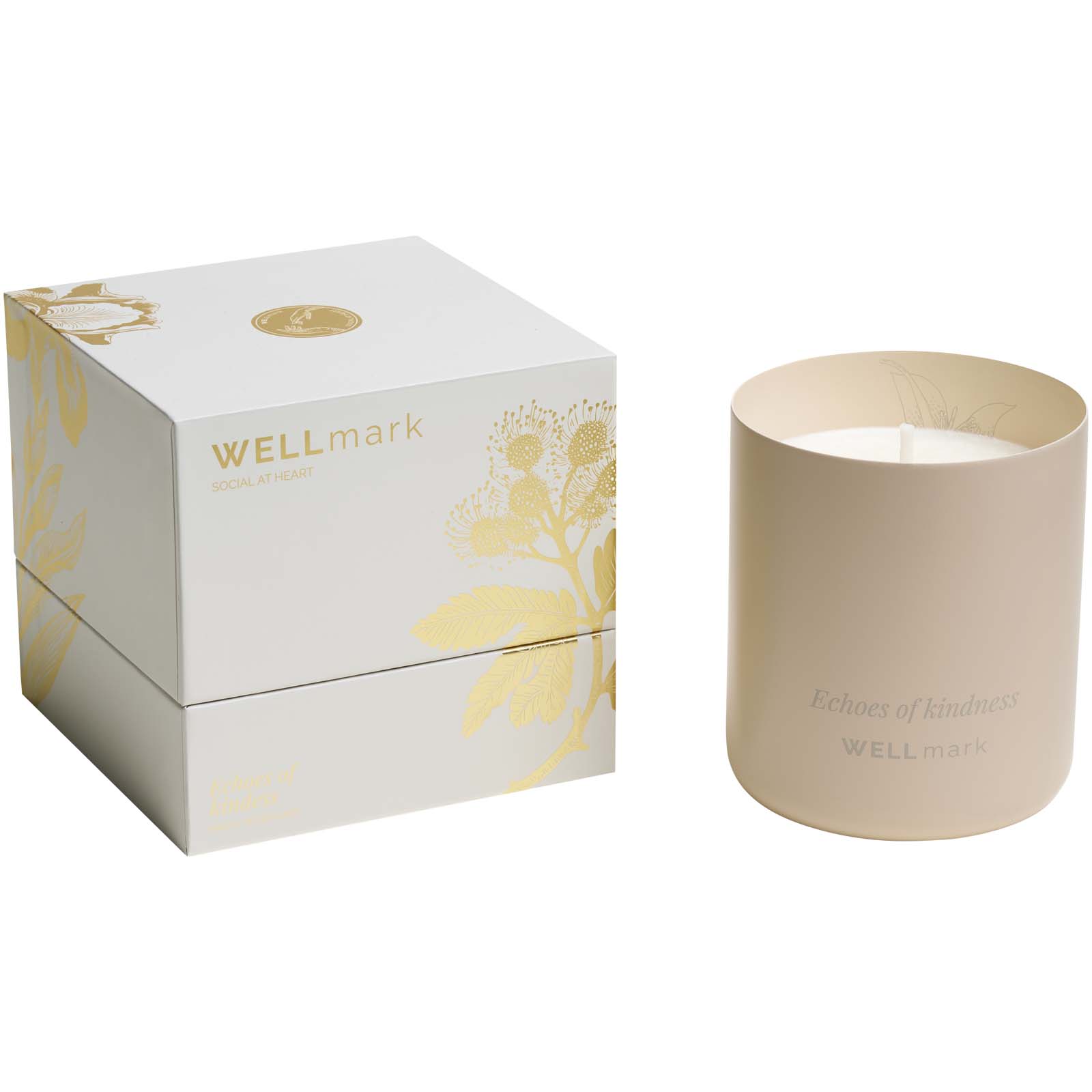 Accessoires pour la maison publicitaires - Bougie parfumée Wellmark - 4