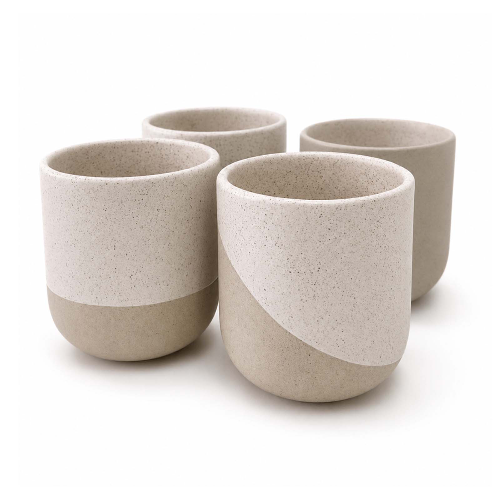 Accessoires pour la maison publicitaires - Lot de tasses à thé et à matcha Reclay 350 ml d'Originalhome  - 3