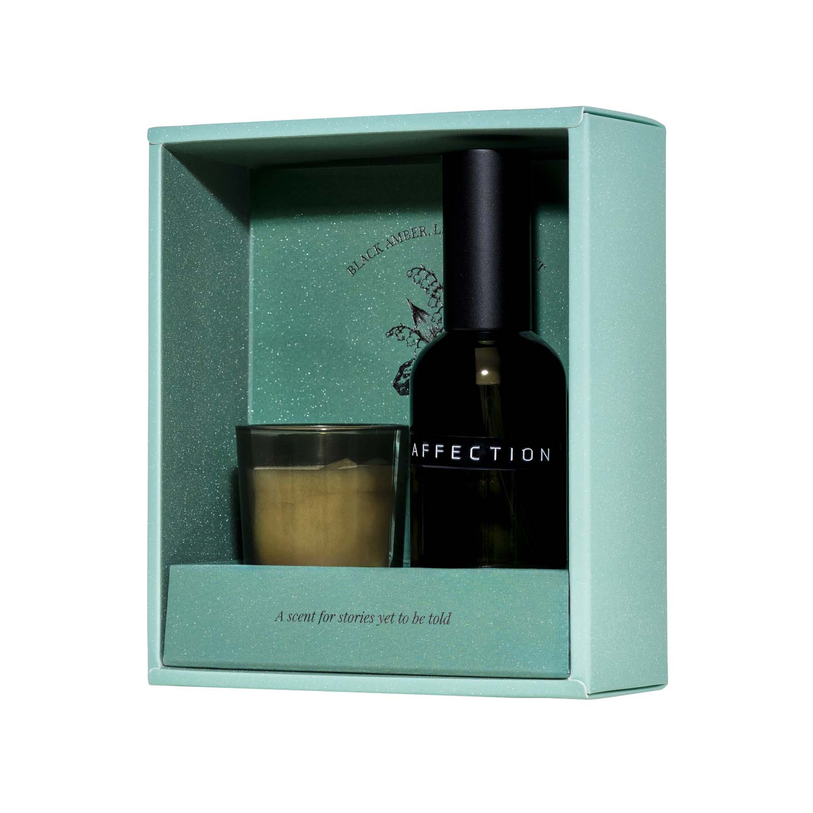 Accessoires pour la maison publicitaires - Coffret cadeau Wellmark comprenant un vaporisateur d'ambiance de 100 ml et une bougie Tender Affection de 70 ml - 2