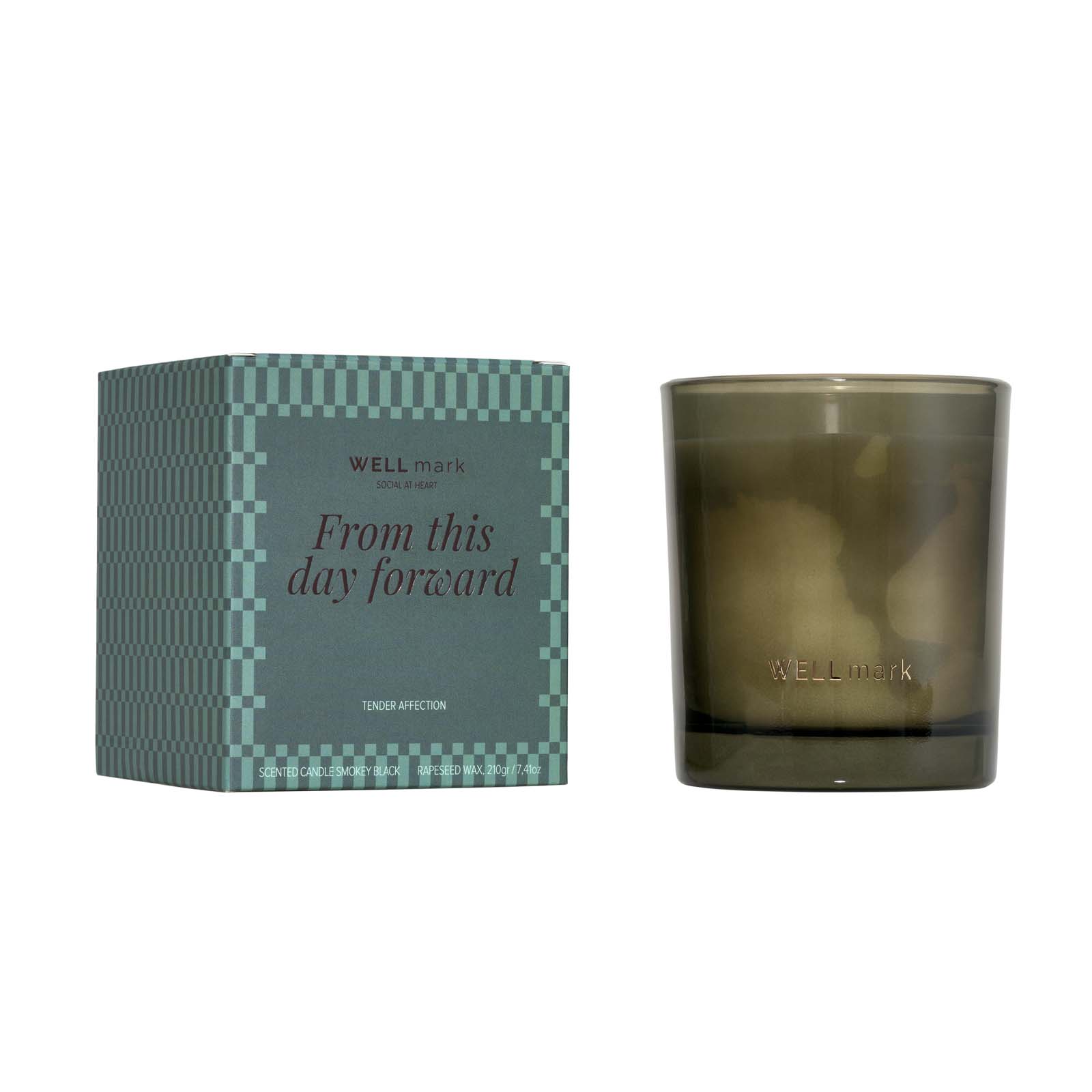 Accessoires pour la maison publicitaires - Bougie parfumée Wellmark Tender Affection 210 g