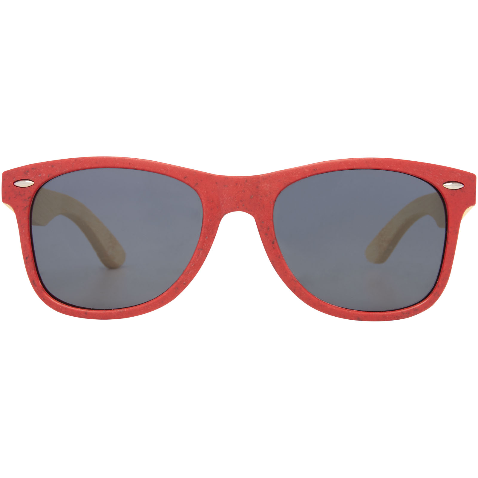 Lunettes de soleil publicitaires - Lunettes de soleil Sun Ray en bambou - 1