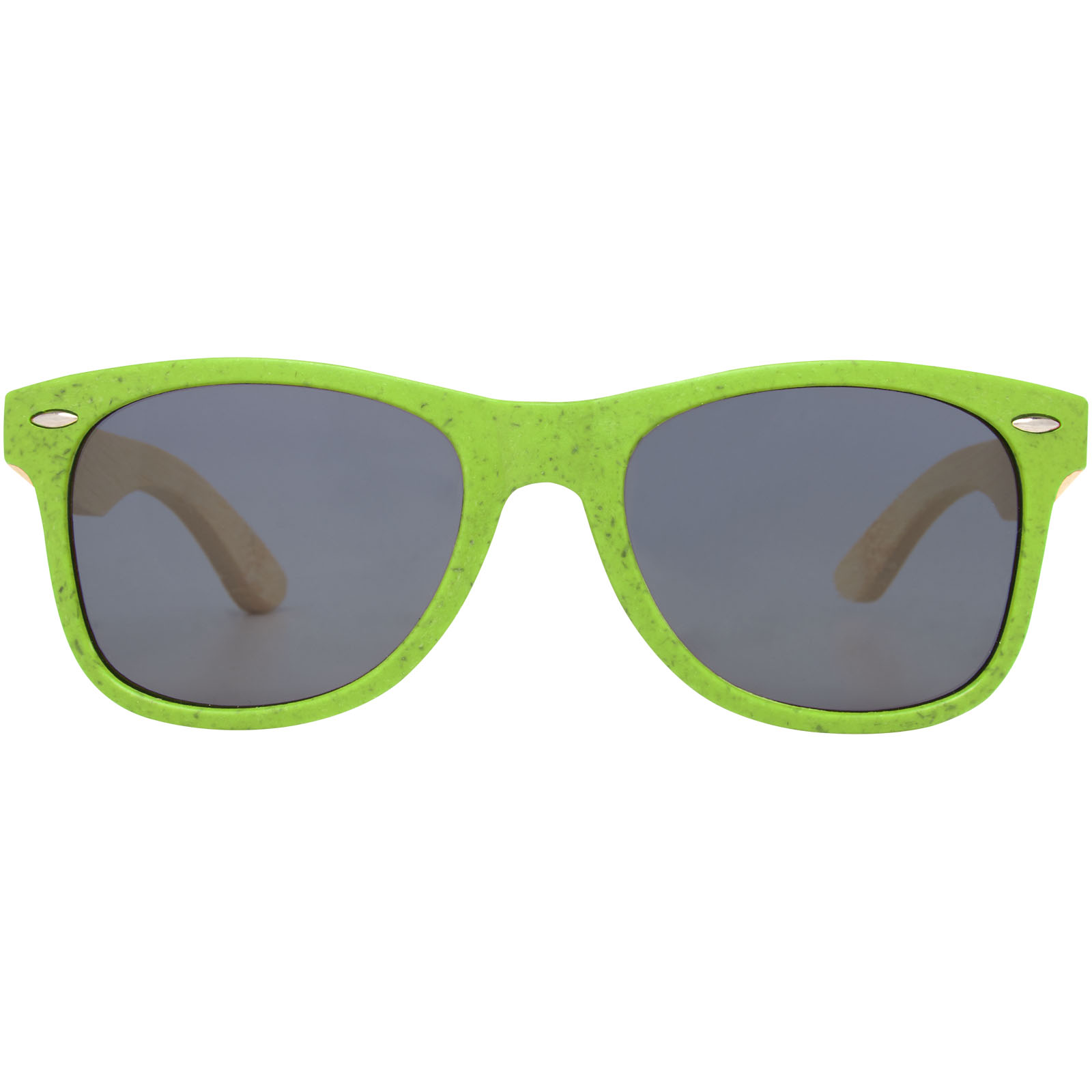 Lunettes de soleil publicitaires - Lunettes de soleil Sun Ray en bambou - 1