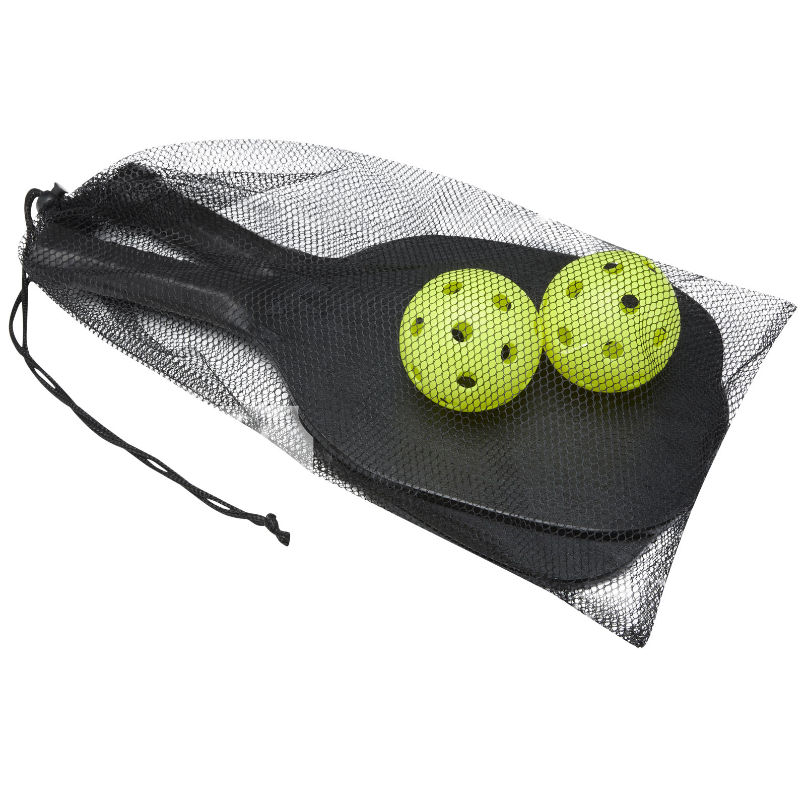 Advertising Outdoor Games - Enrique paddle set in mesh pouch