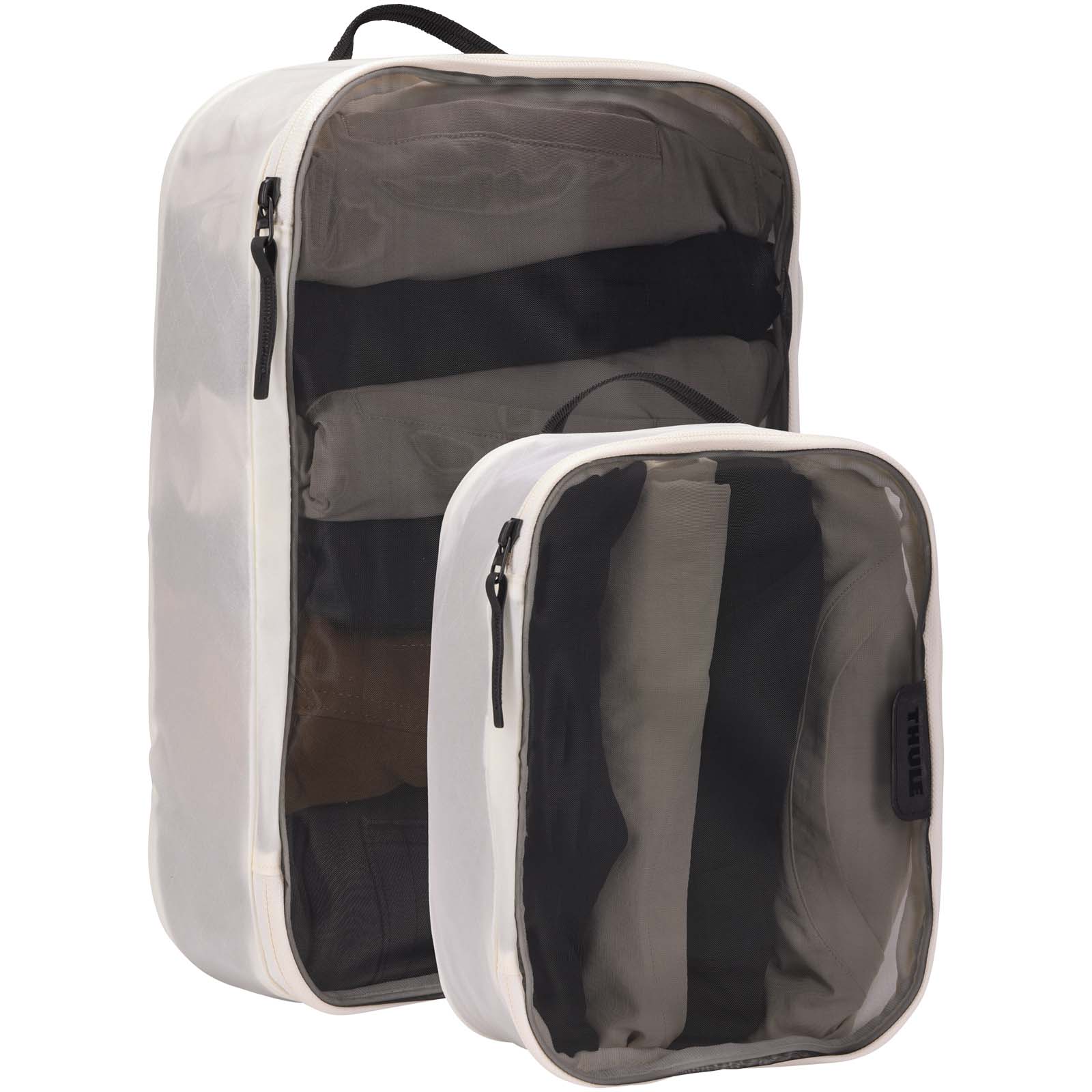 Accessoires de voyage publicitaires - Ensemble de 2 cubes de rangement en matériaux recyclés Thule  - 3