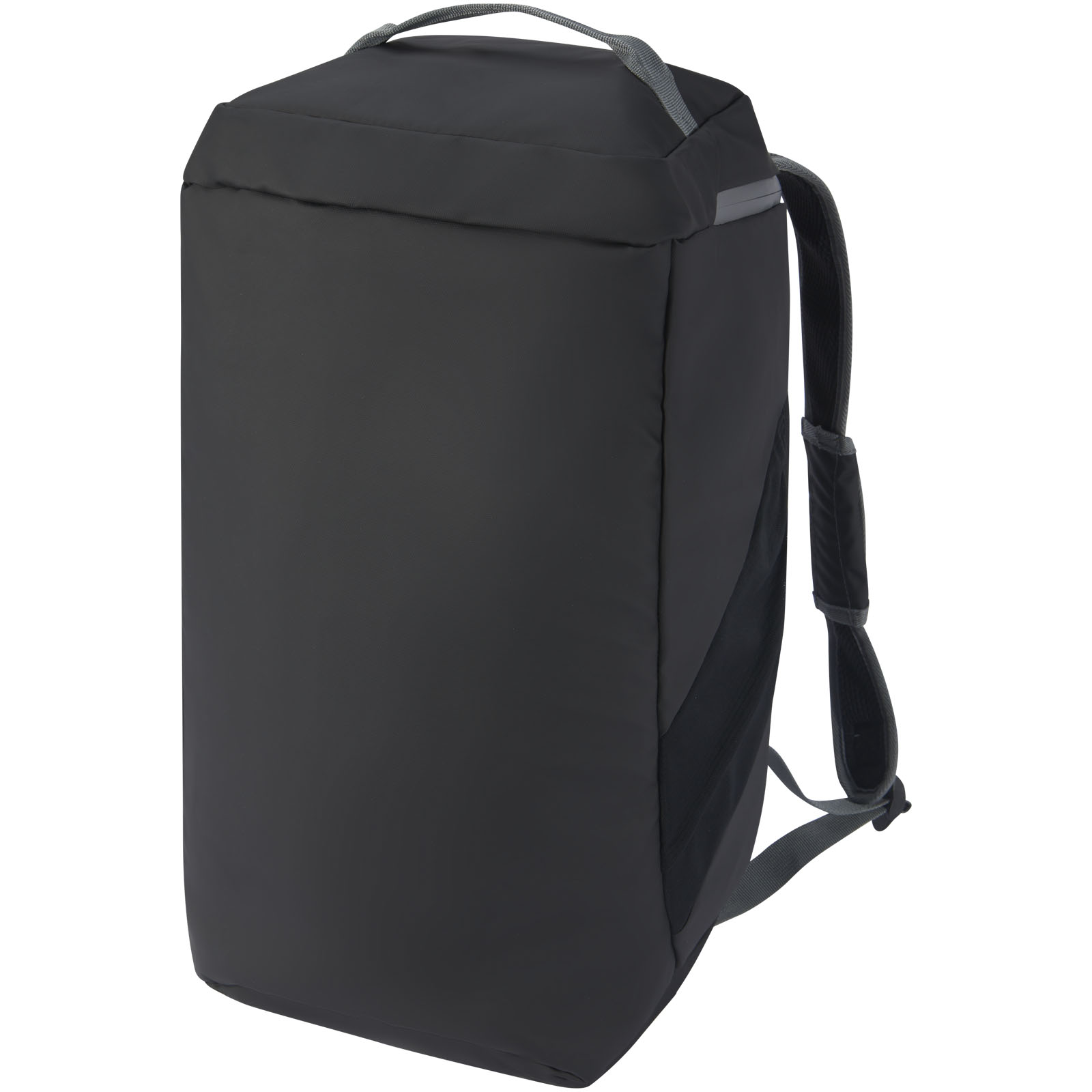 Advertising Travel bags - Aqua GRS recycled water resistant duffel backpack 35L - 4