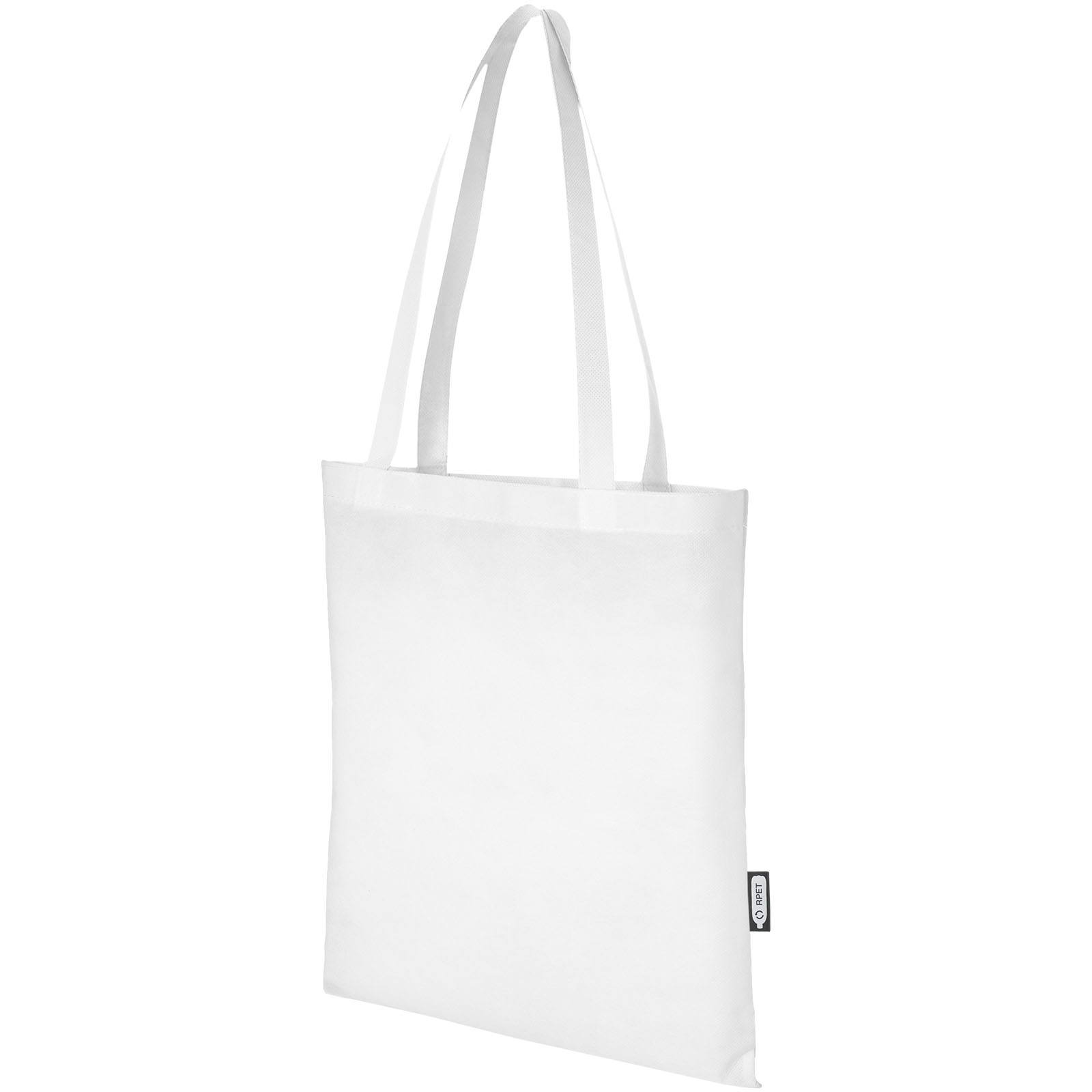 Advertising Shopping & Tote Bags - Zeus GRS recycled non-woven convention tote bag 6L - 0