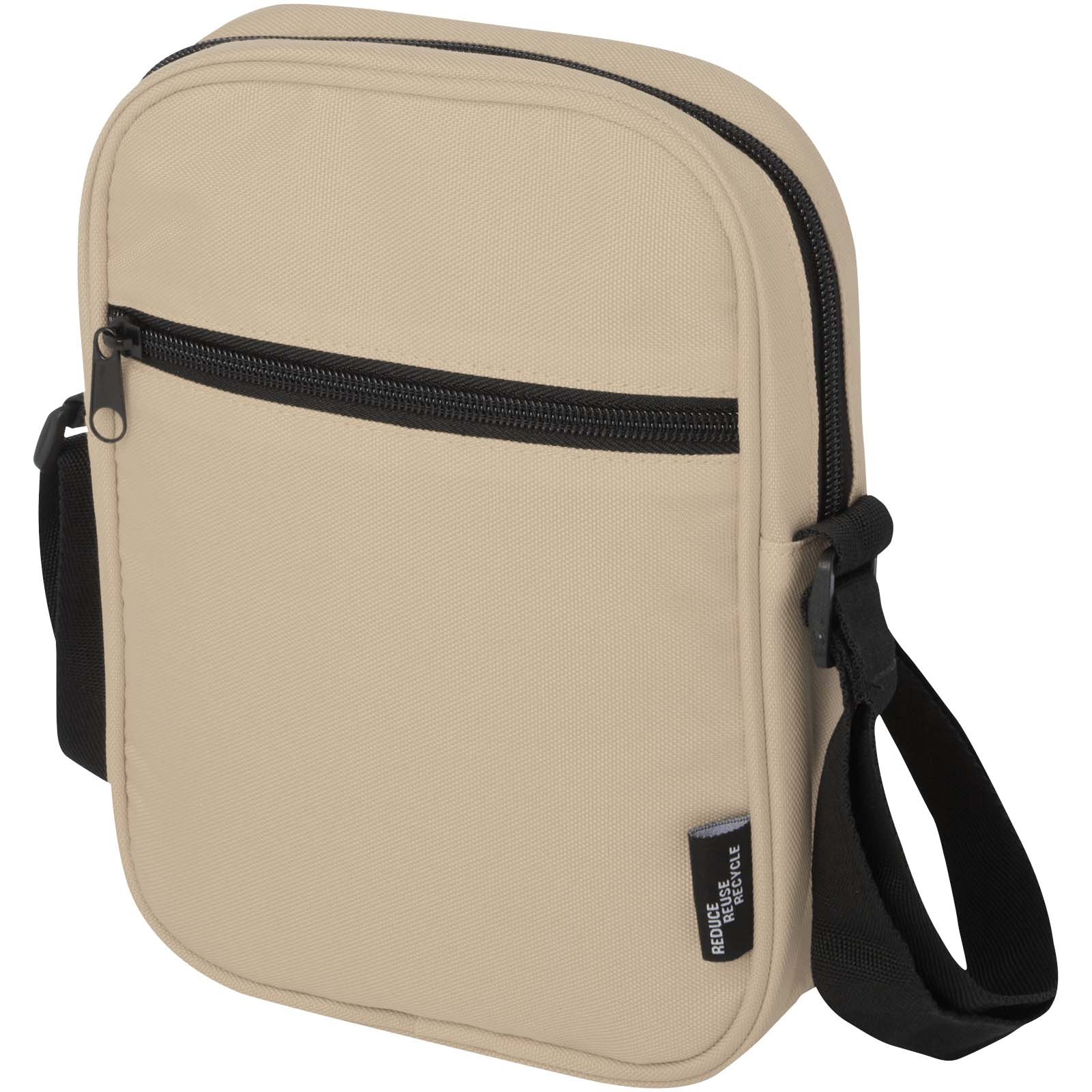 Accessoires de voyage publicitaires - Sac bandoulière Byron de 2 L recyclé certifié GRS