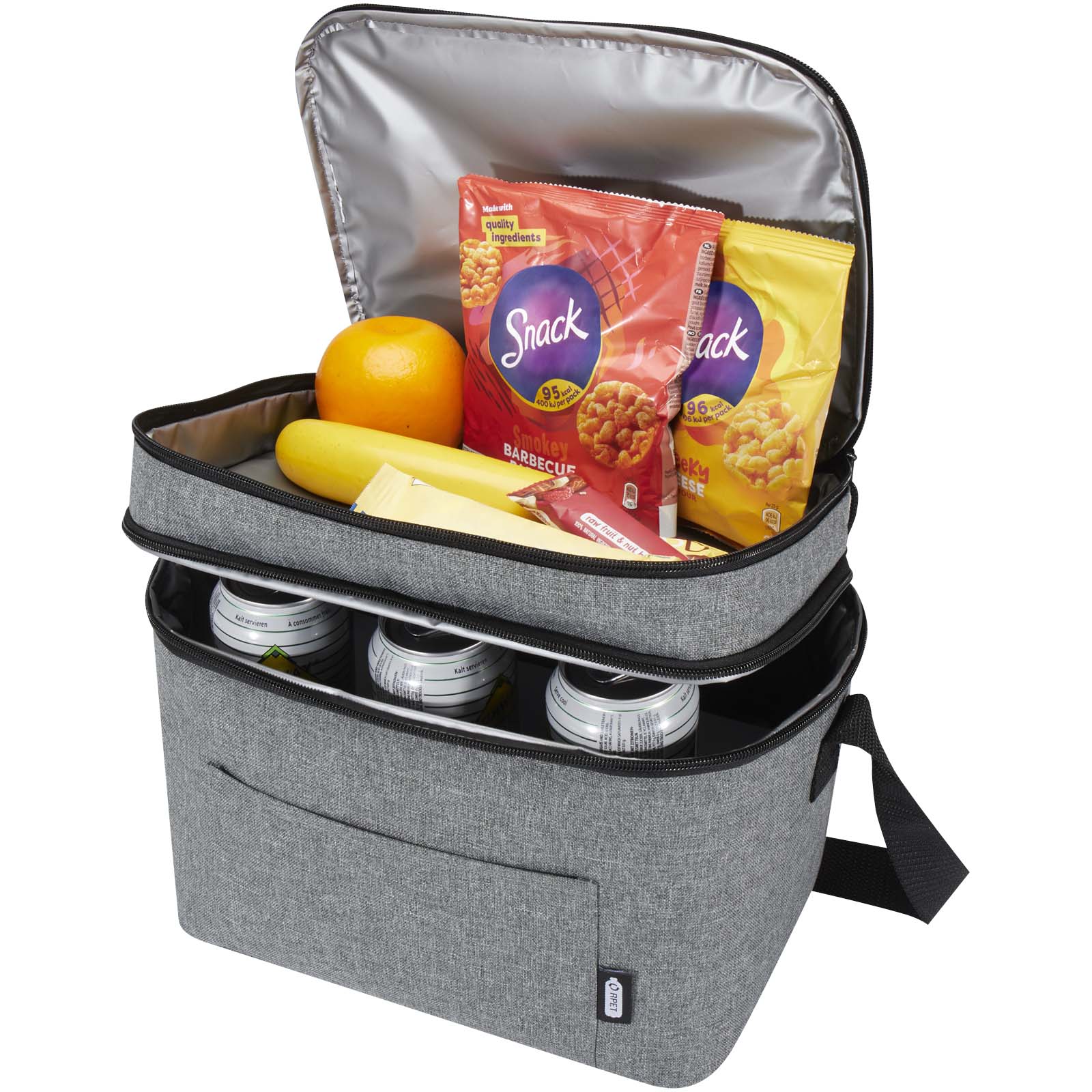 Sacs isothermes publicitaires - Sac isotherme Tundra en rPET certifié GRS 13L - 3